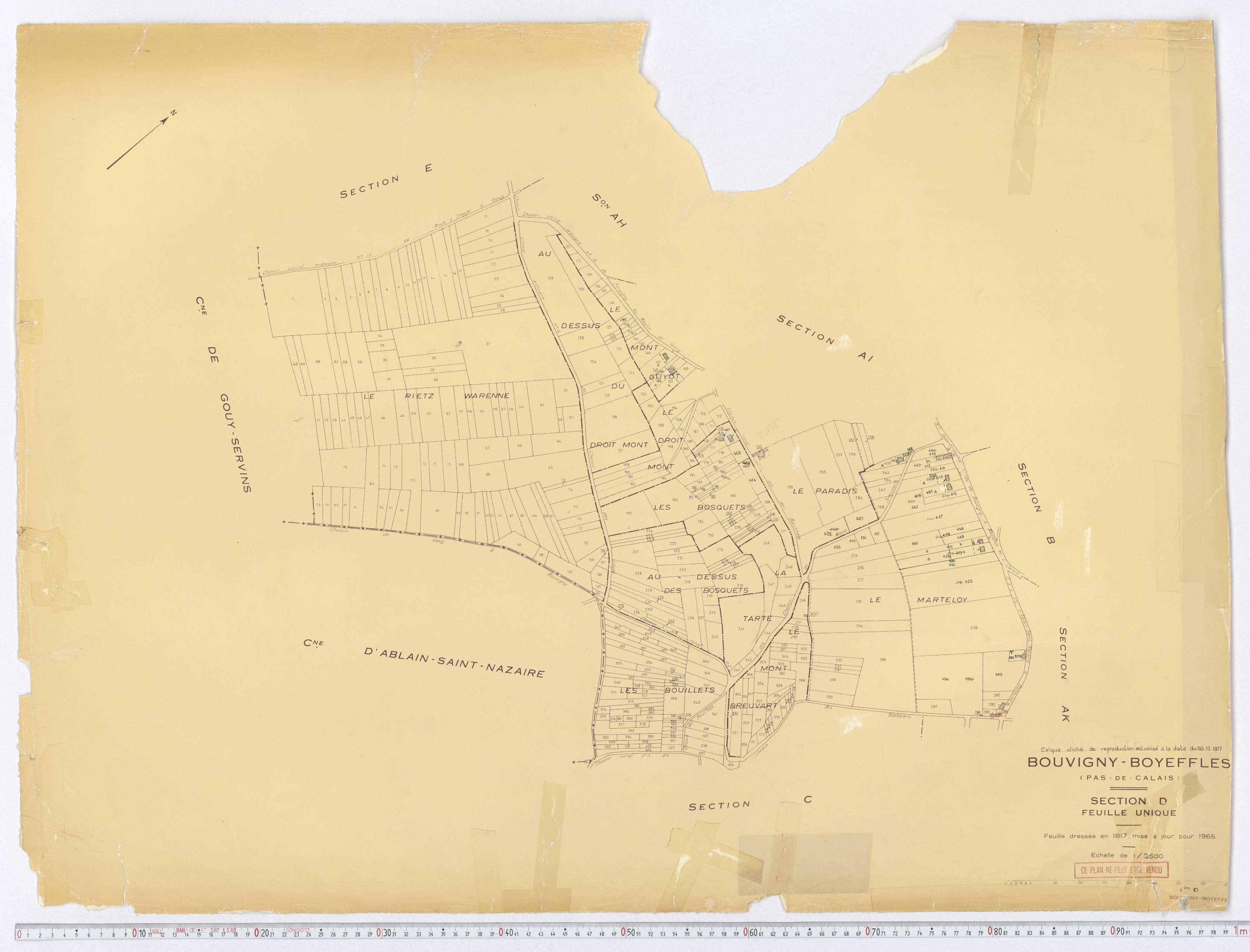 Bouvigny-Boyeffles - Section D.