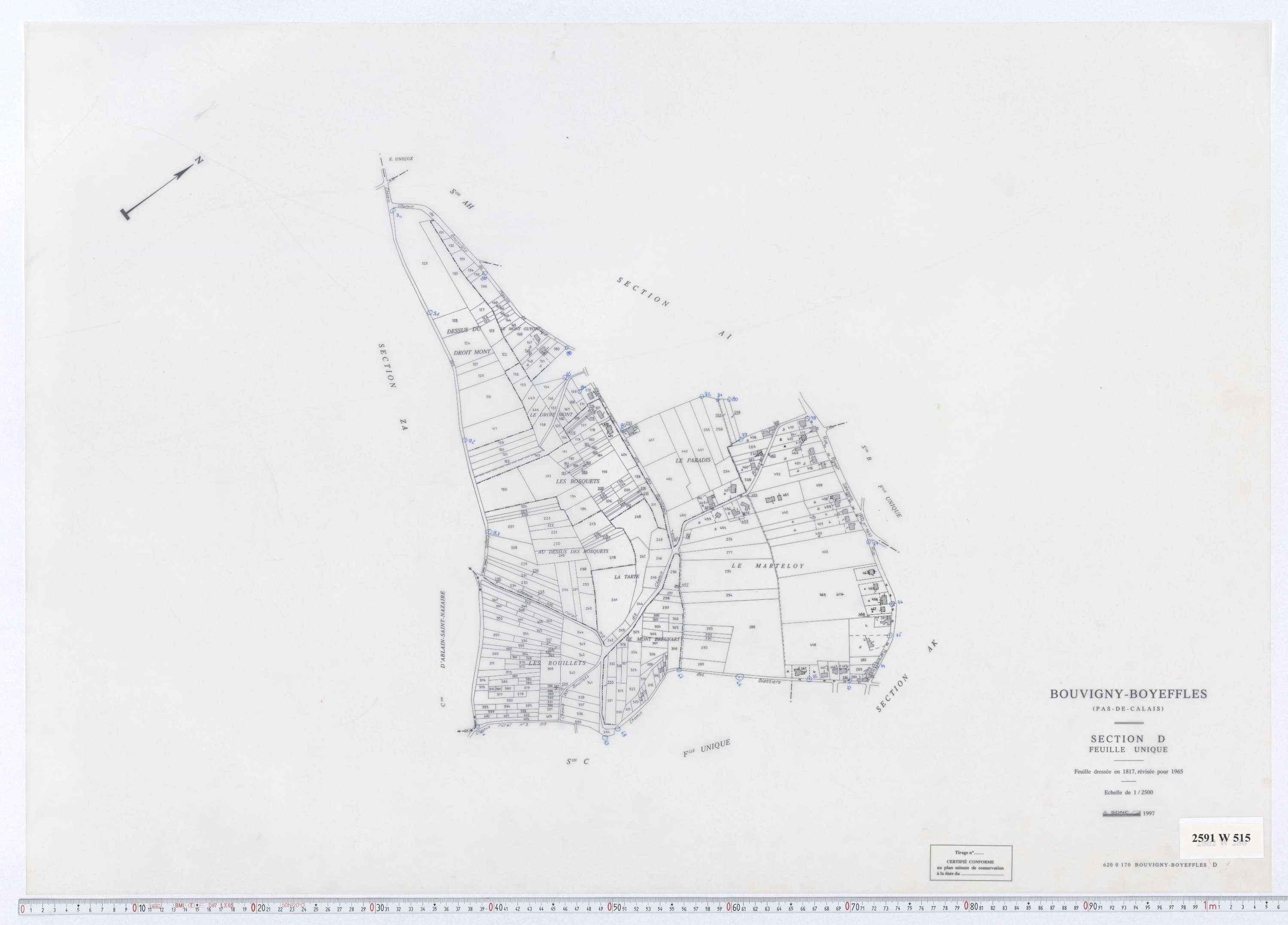 Bouvigny-Boyeffles - Section D.