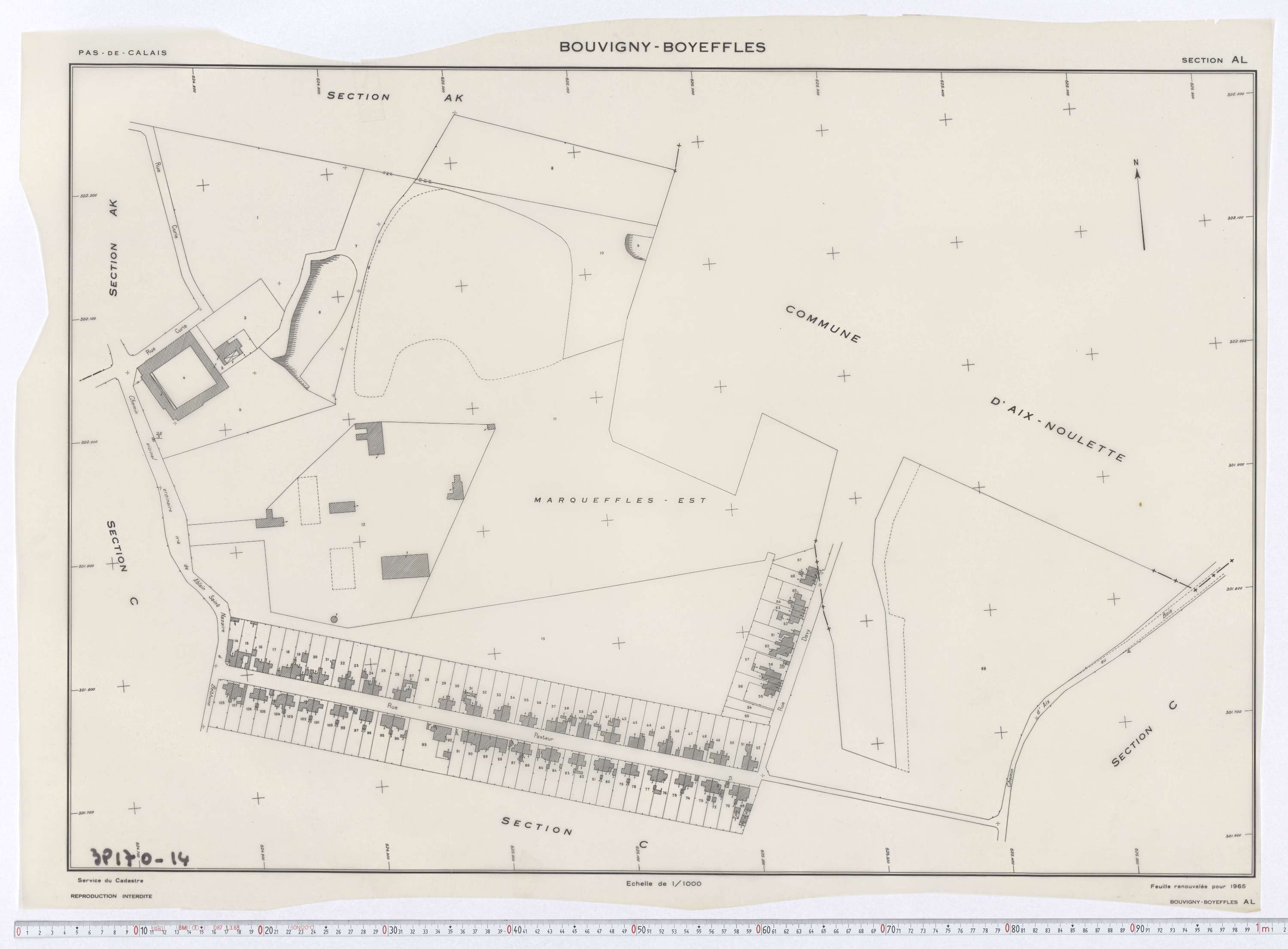 Bouvigny-Boyeffles - Section AL.