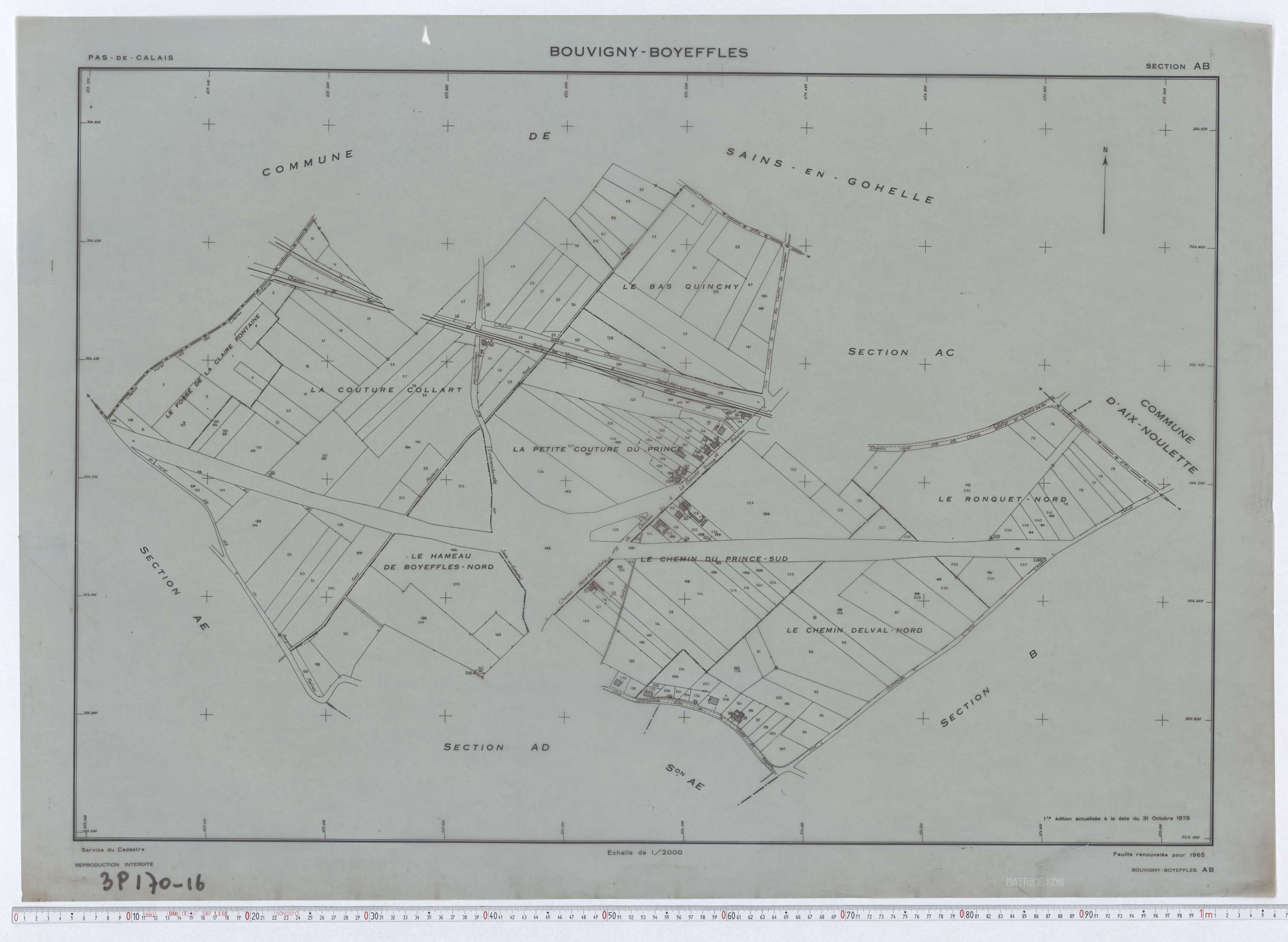 Bouvigny-Boyeffles - Section AB.