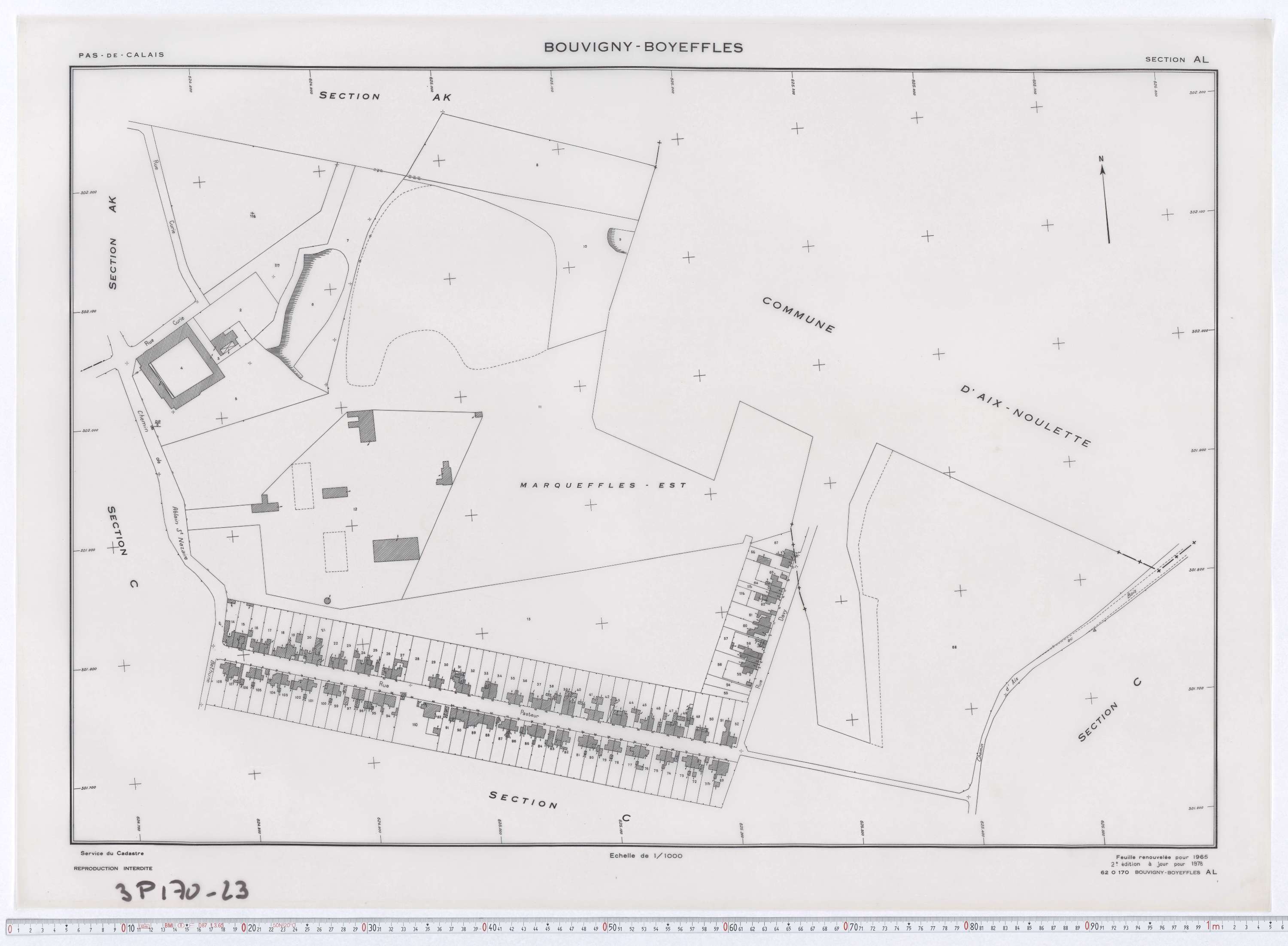 Bouvigny-Boyeffles - Section AL.