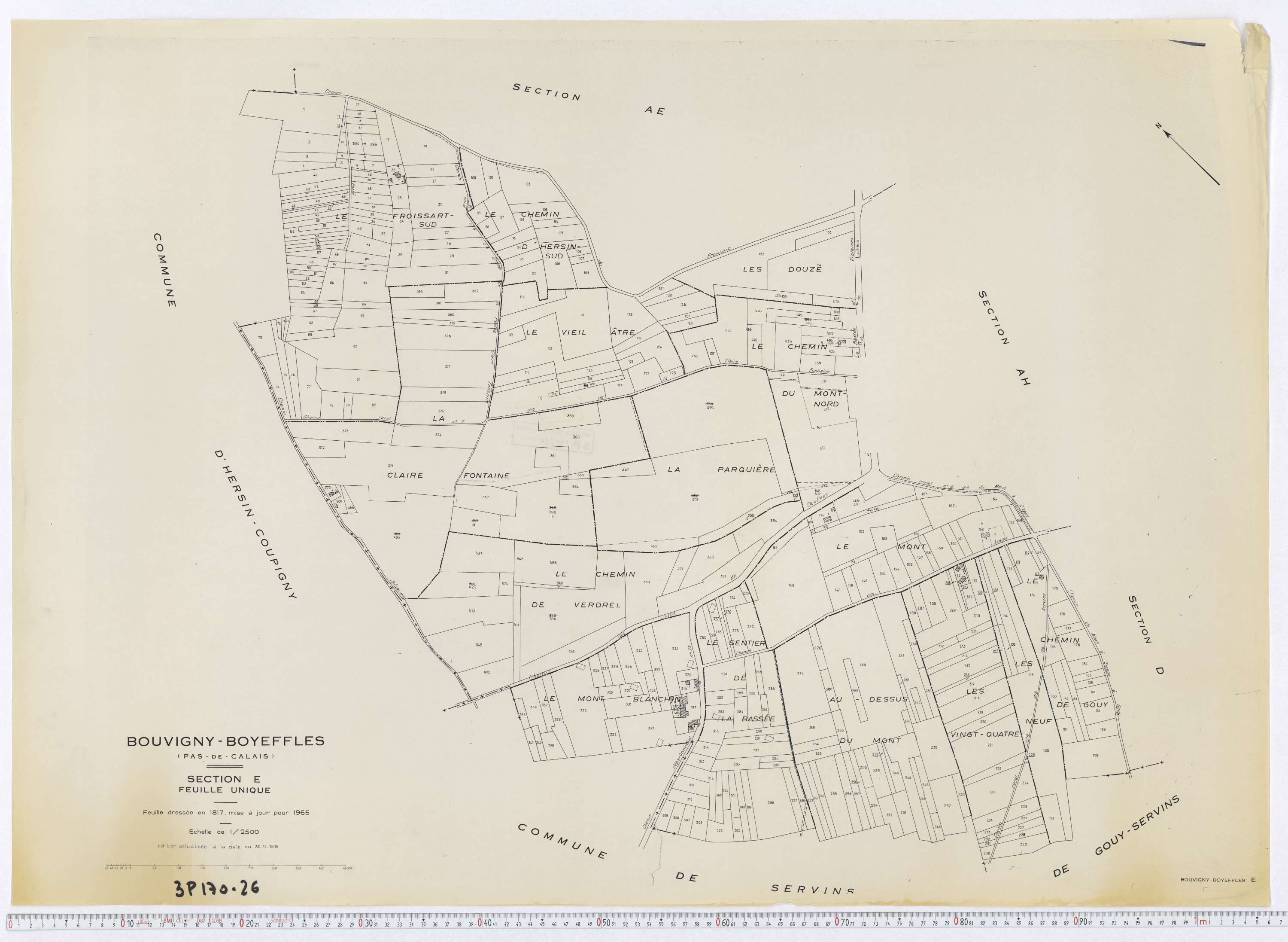 Bouvigny-Boyeffles - Section E.