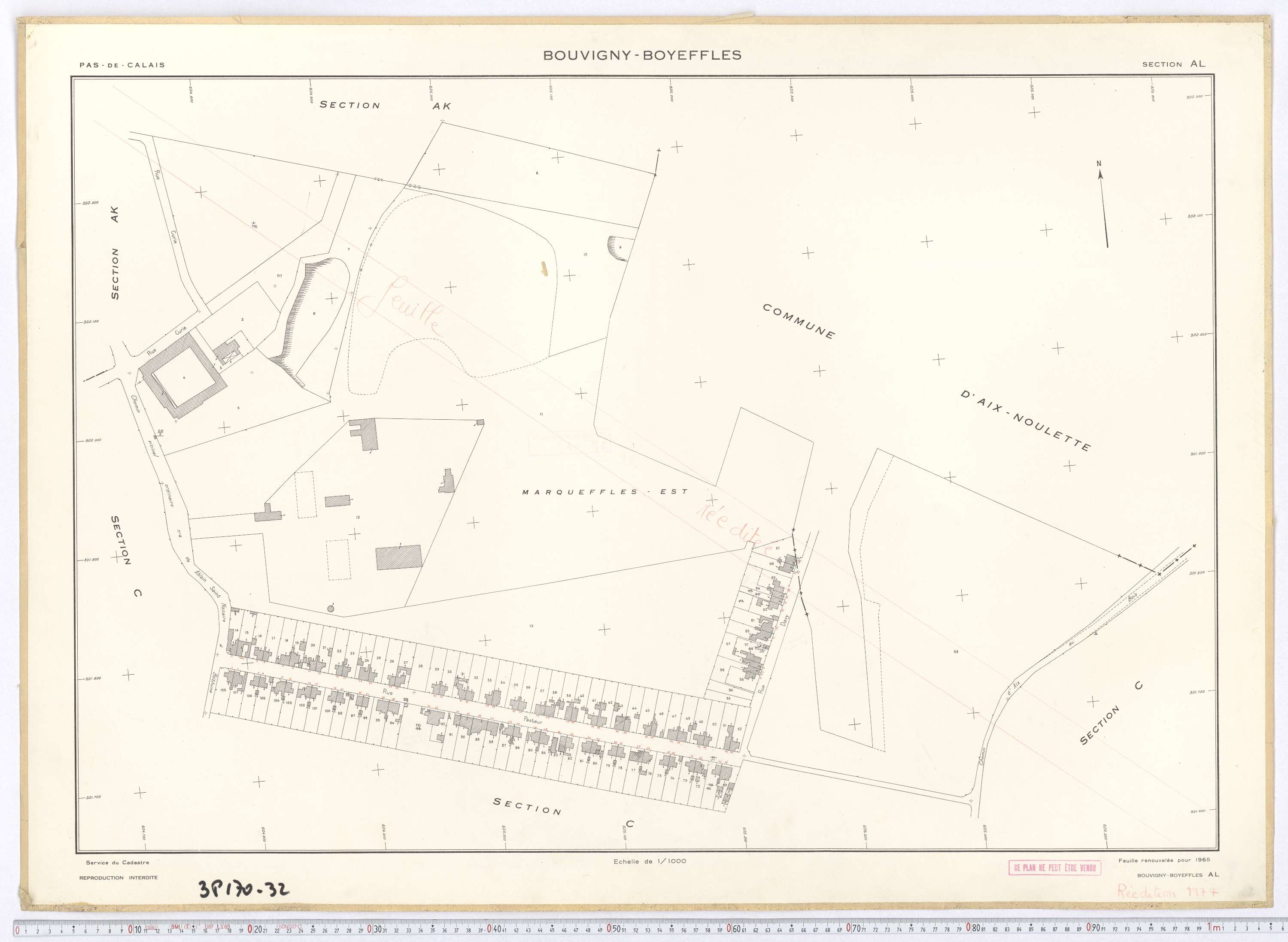 Bouvigny-Boyeffles - Section AL.