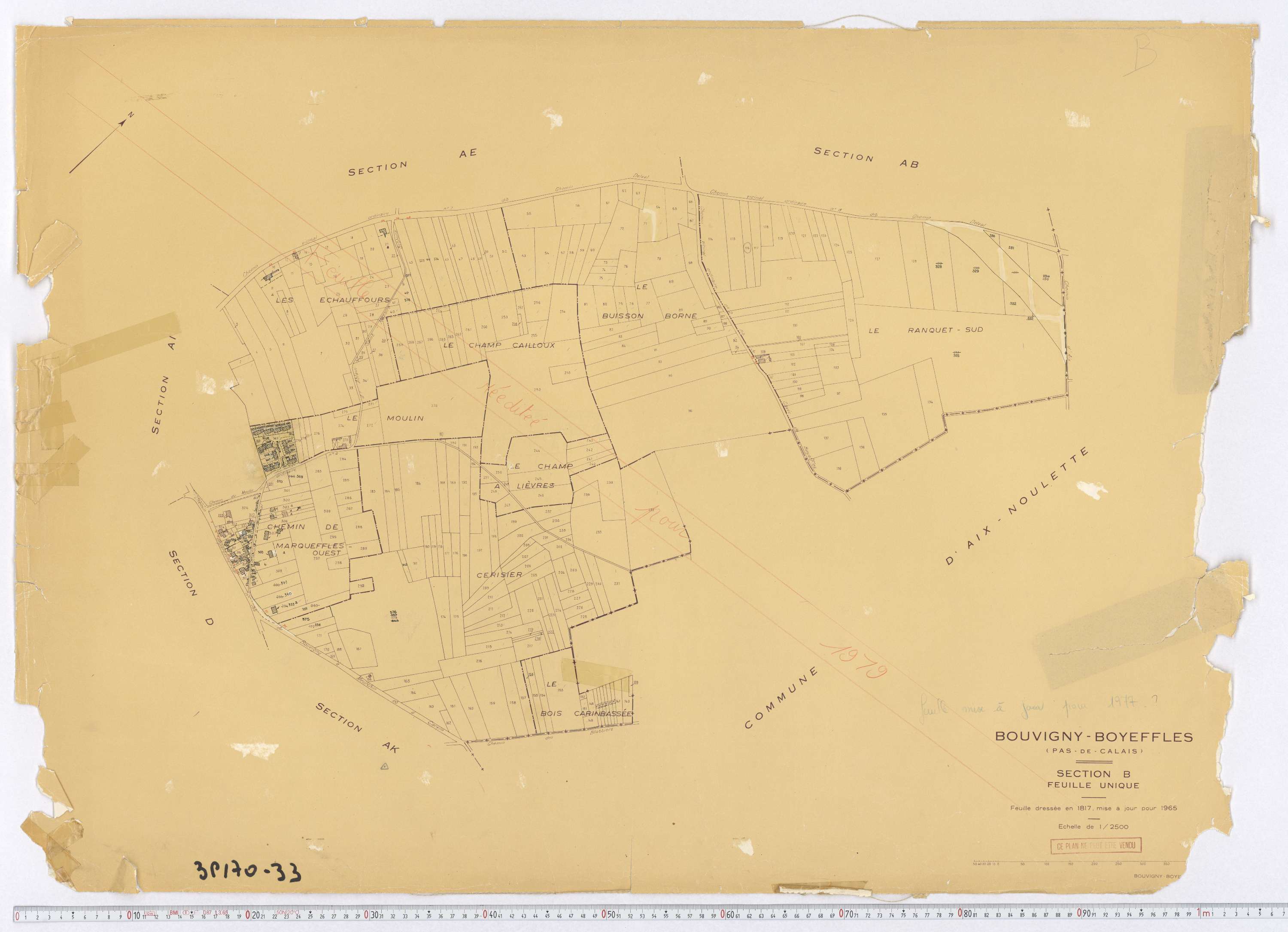 Bouvigny-Boyeffles - Section B.