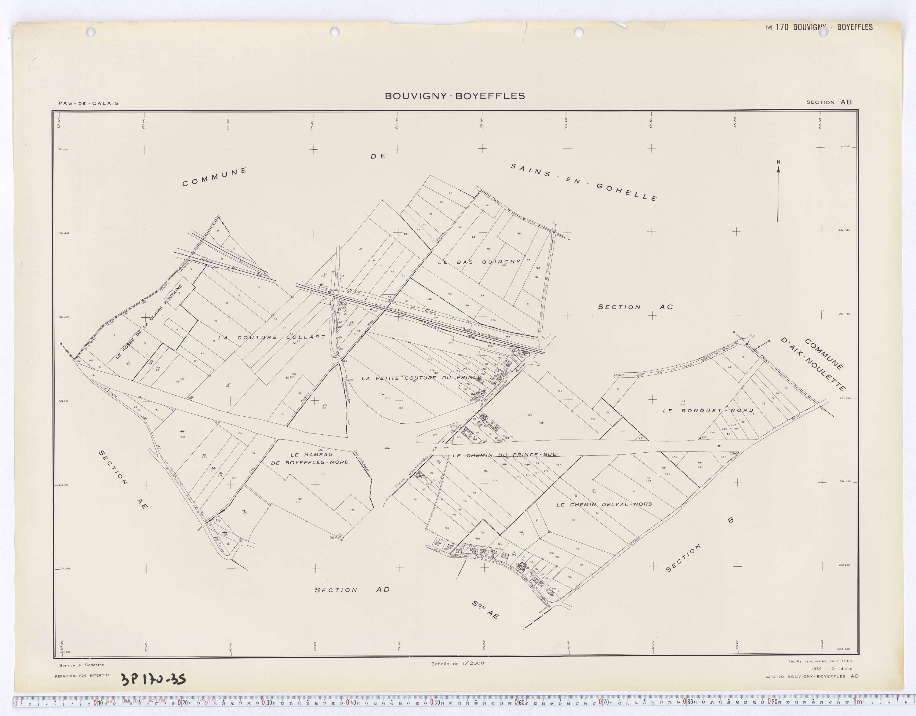 Bouvigny-Boyeffles - Section AB.