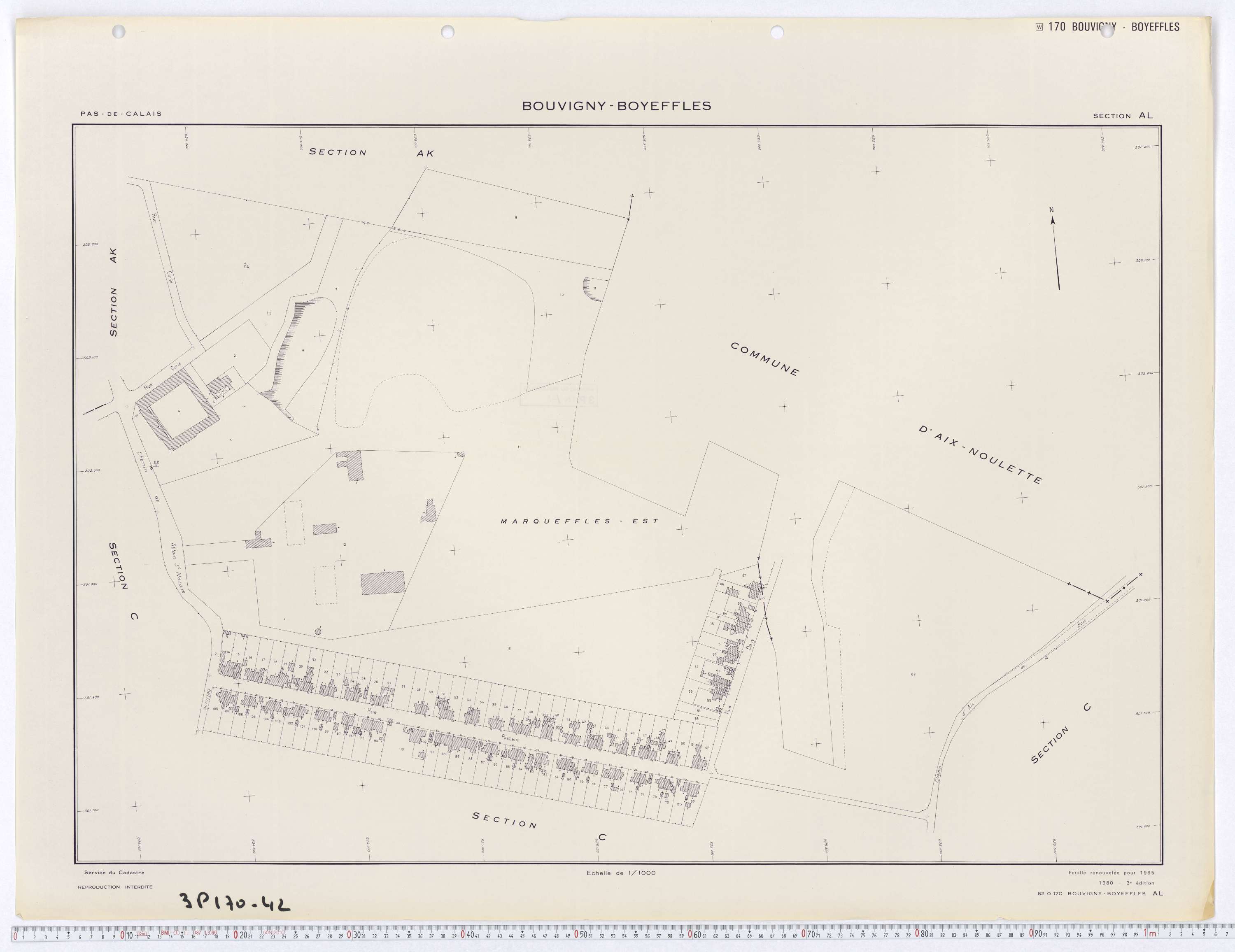 Bouvigny-Boyeffles - Section AL.
