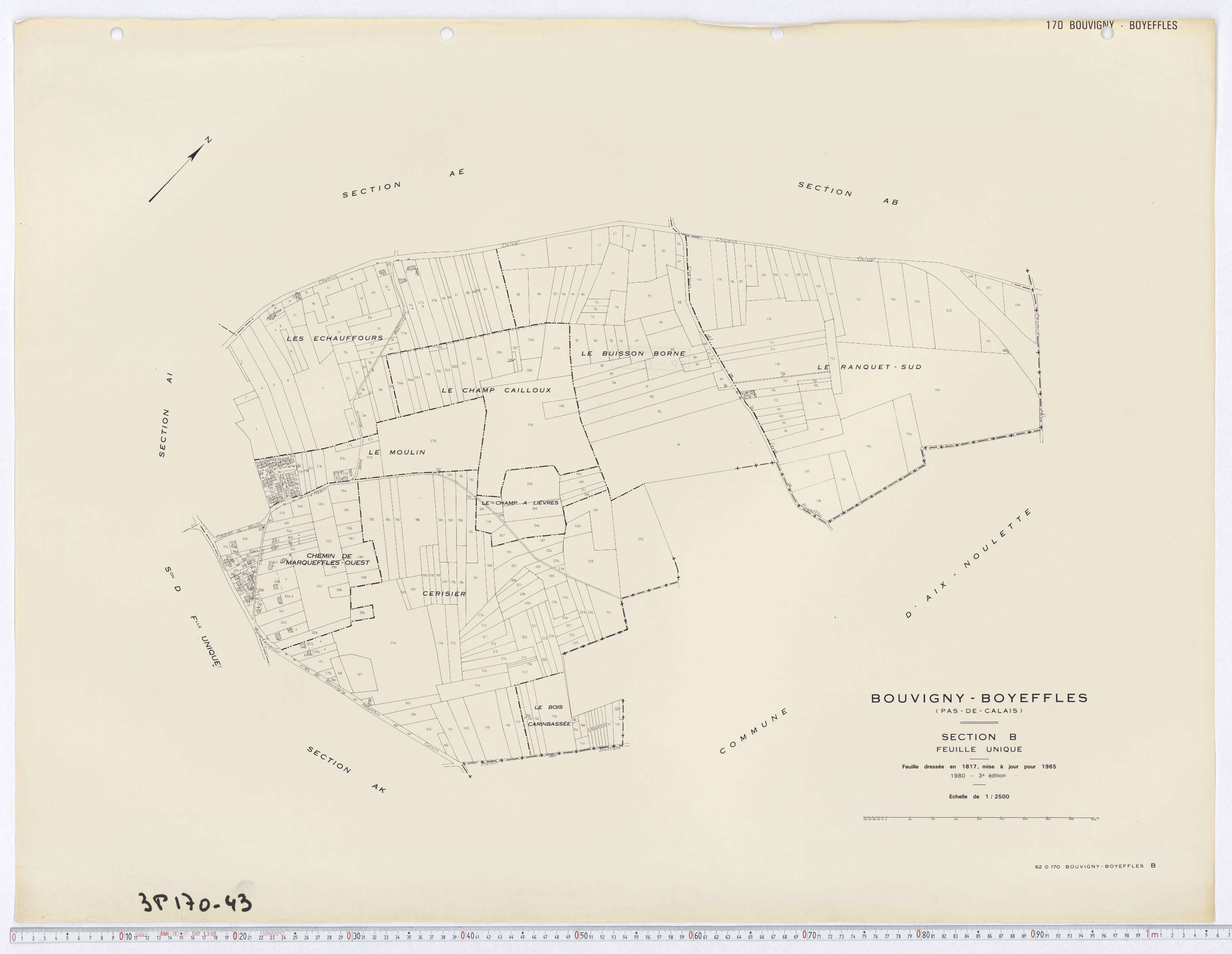 Bouvigny-Boyeffles - Section B.