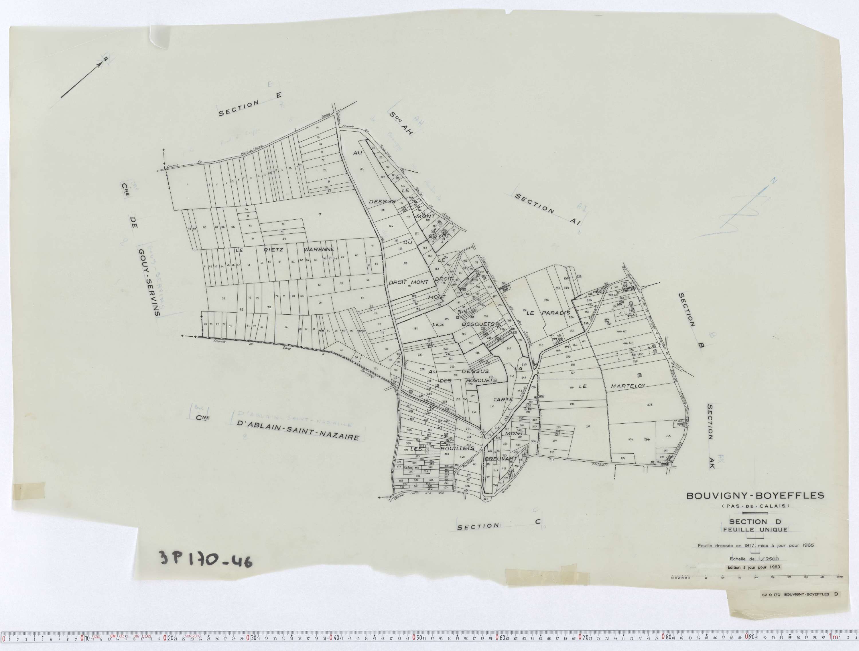 Bouvigny-Boyeffles - Section D.