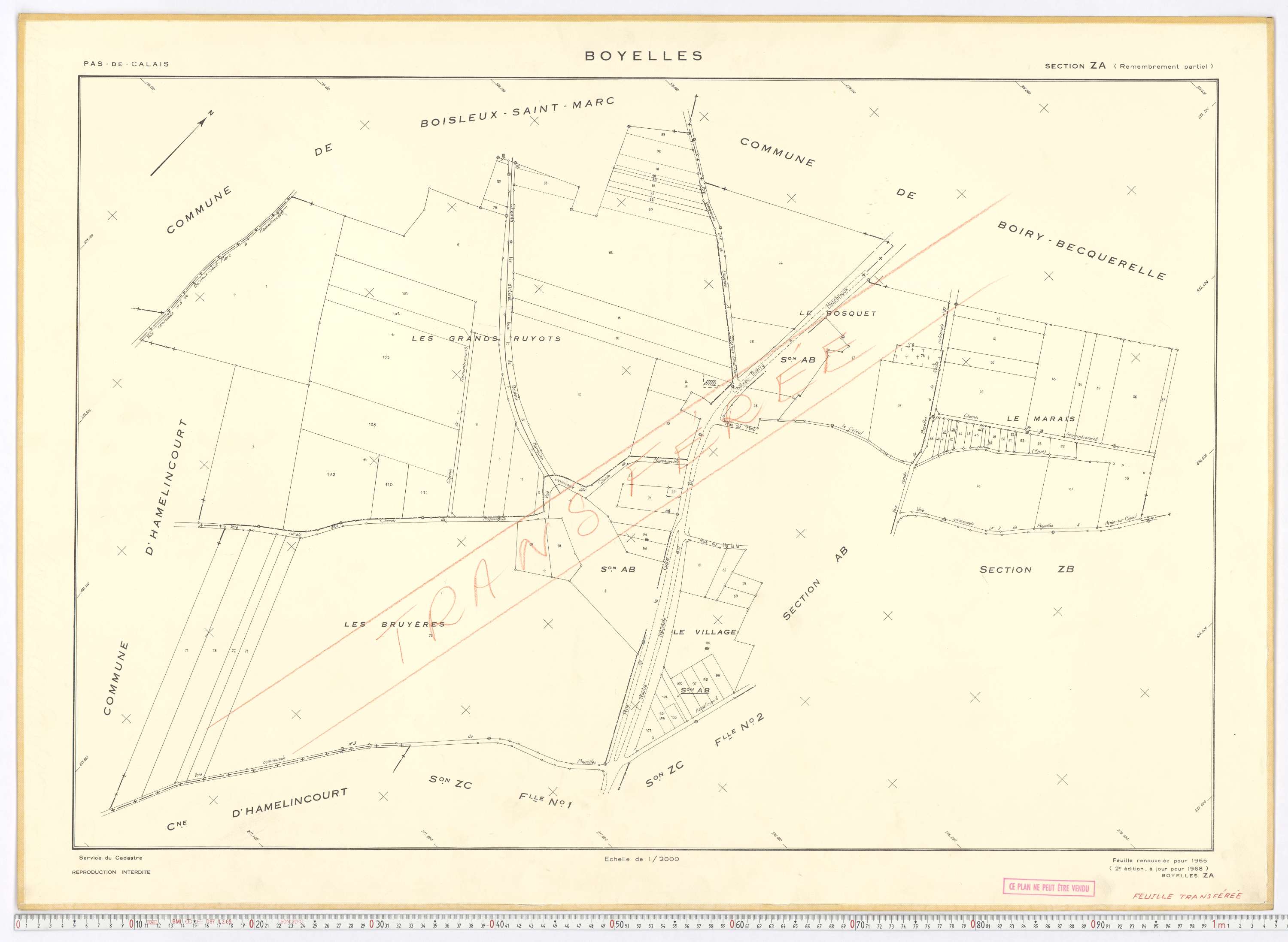 Boyelles - Section ZA.