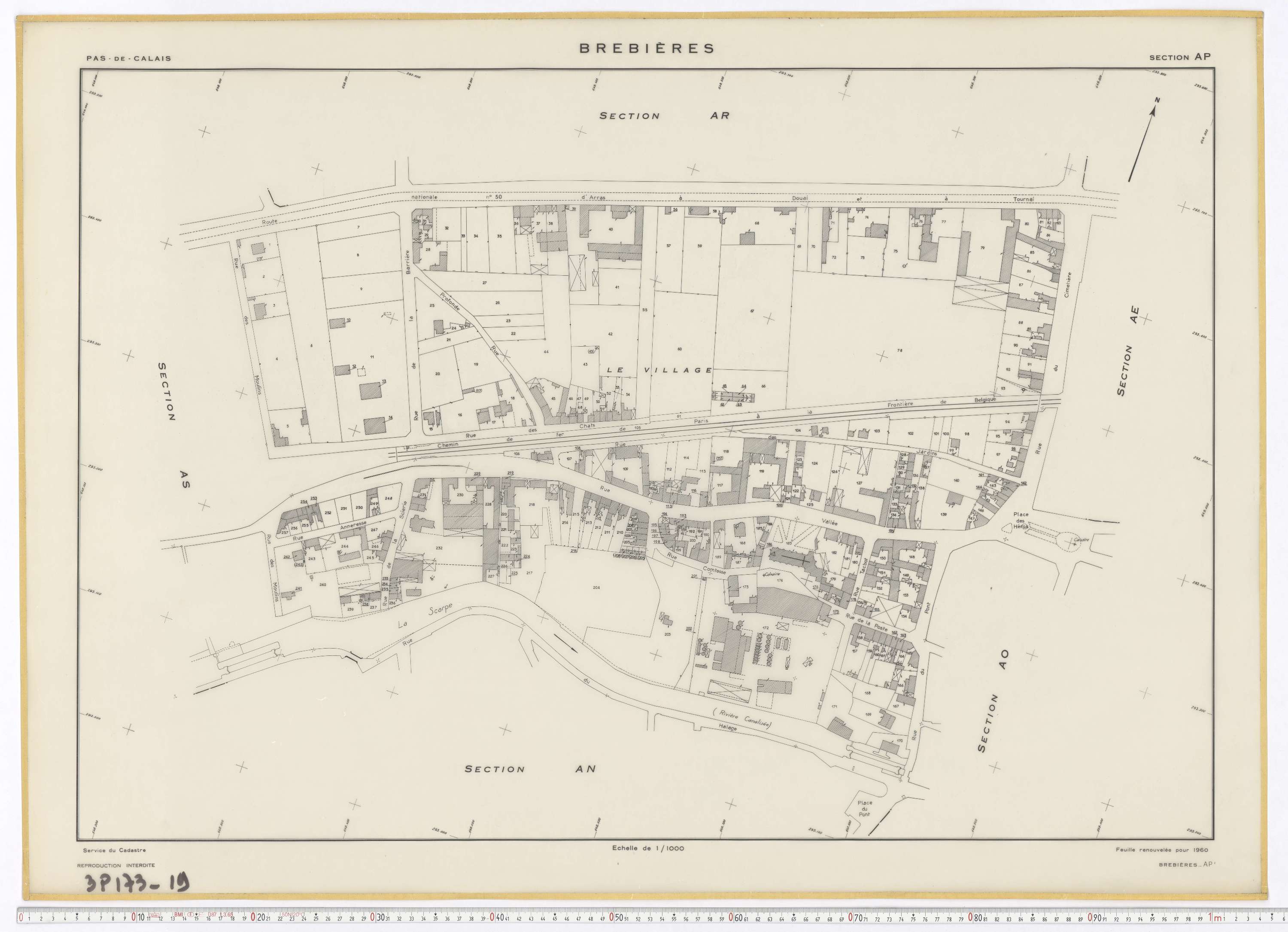 Brebières - Section AP.
