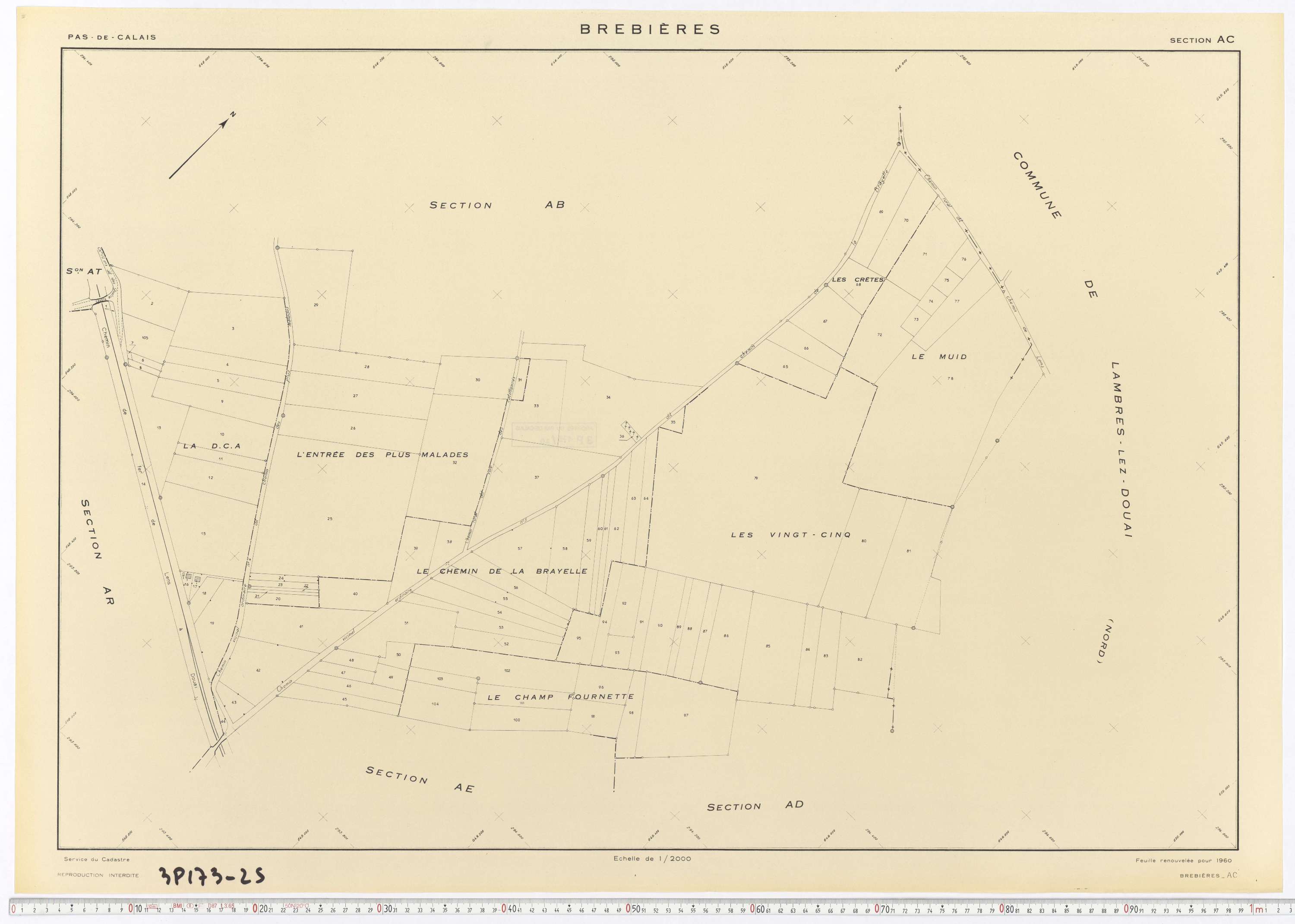 Brebières - Section AC.