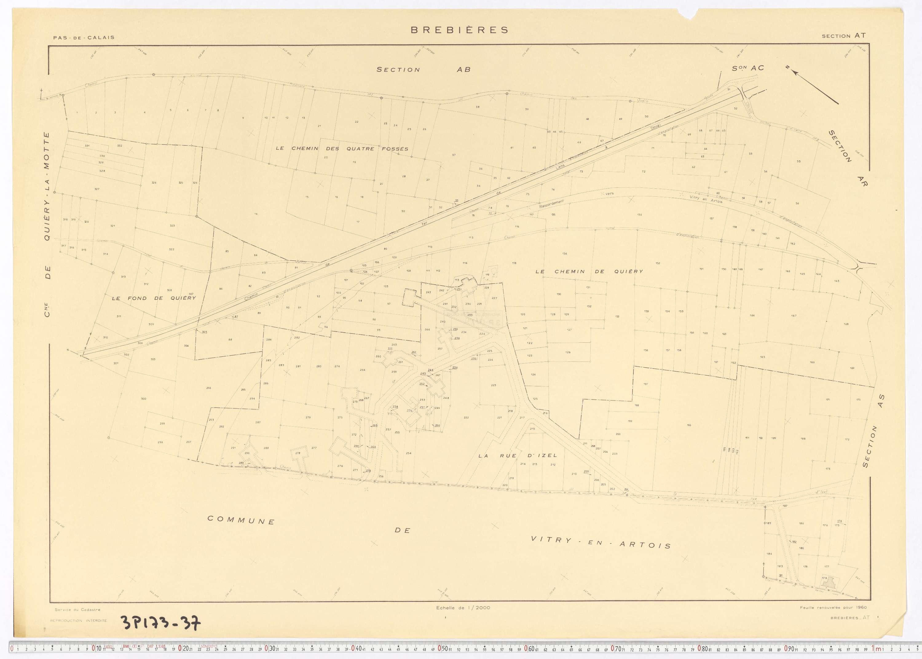 Brebières - Section AT.