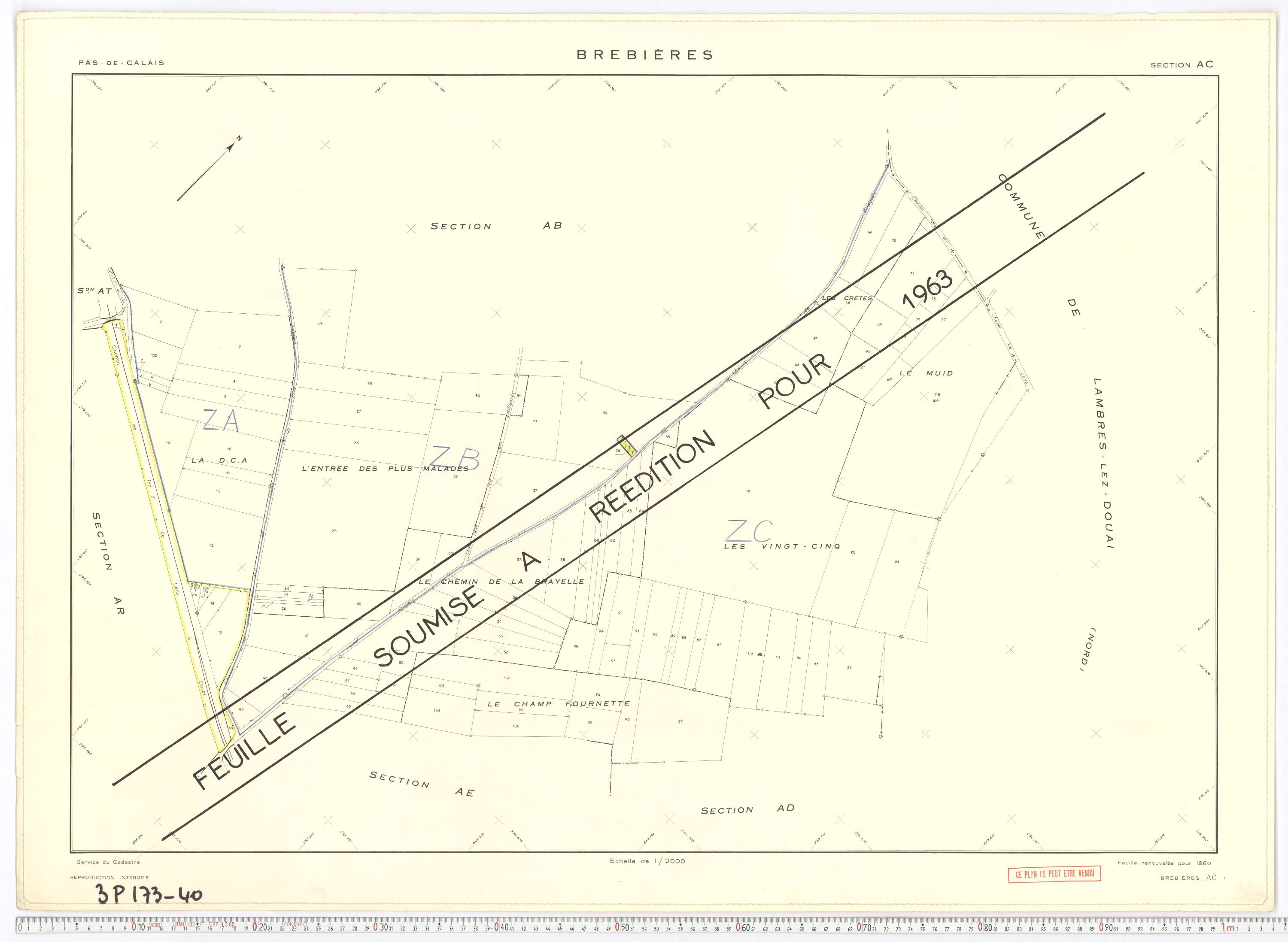 Brebières - Section AC.