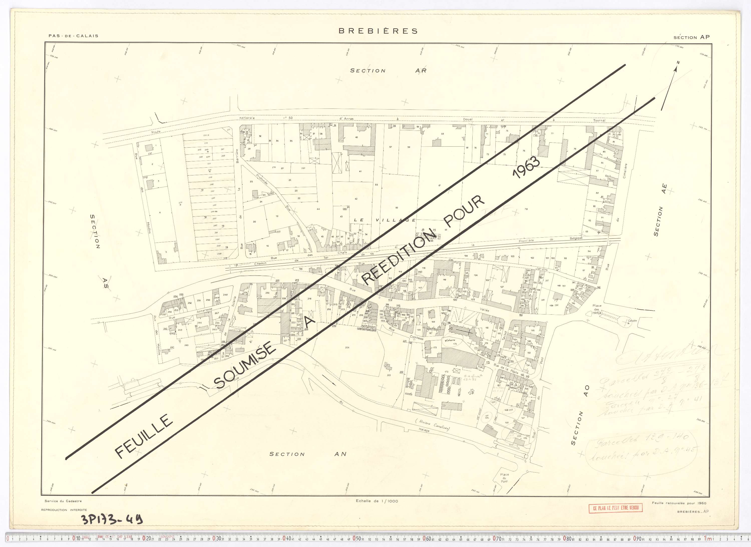 Brebières - Section AP.