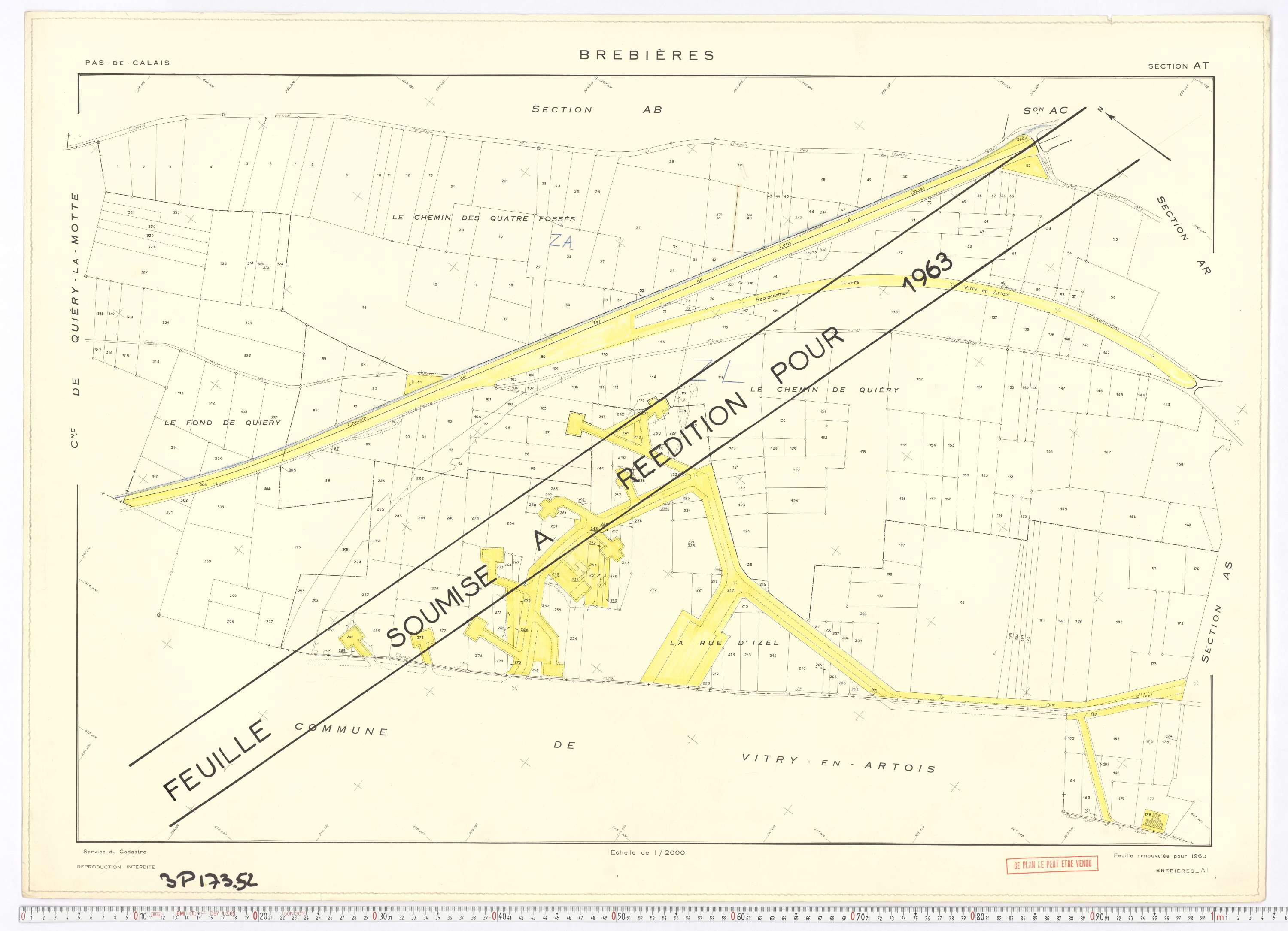 Brebières - Section AT.