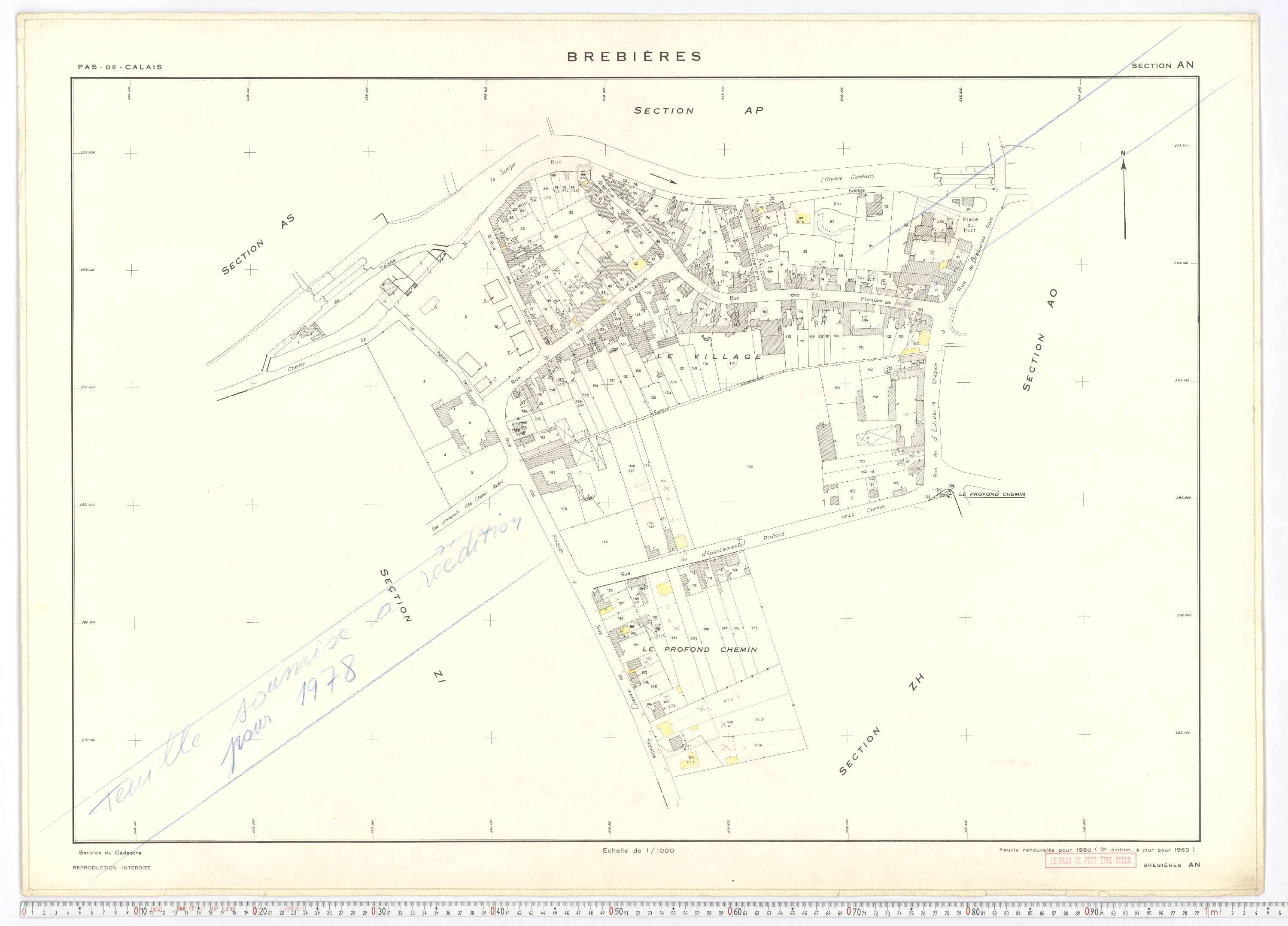 Brebières - Section AN.