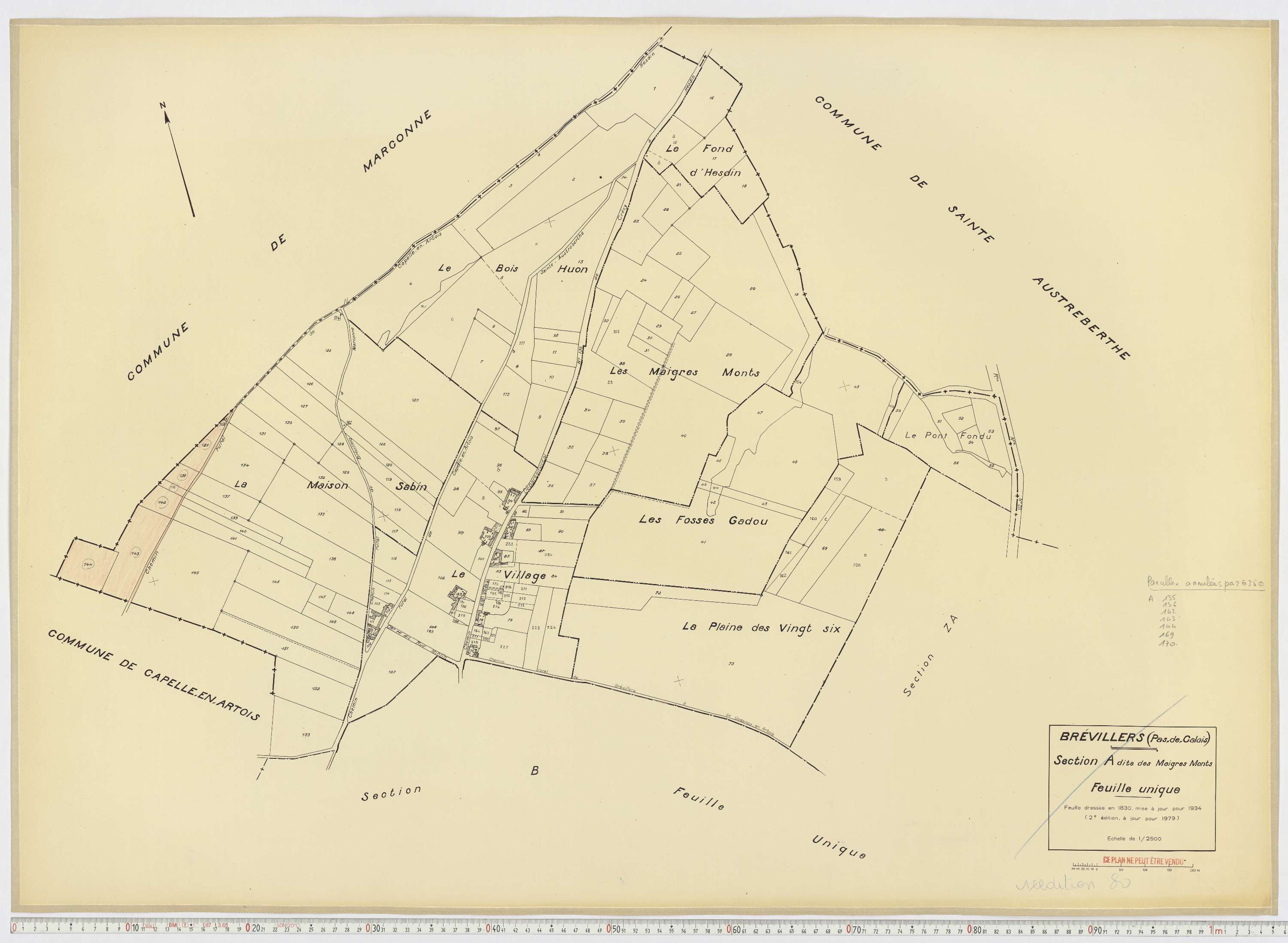 Brévillers - Section A.