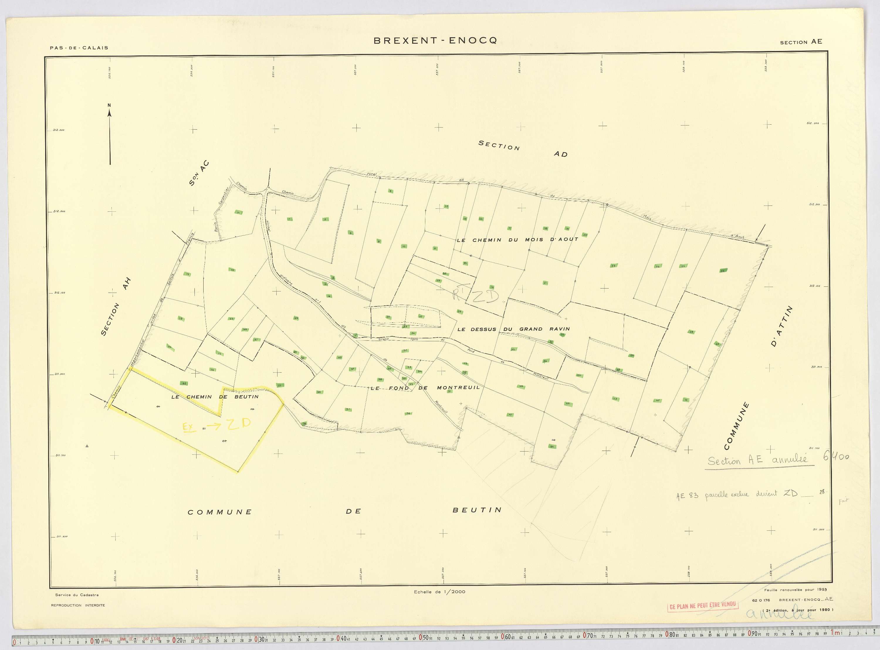 Bréxent-Énocq - Section AE.