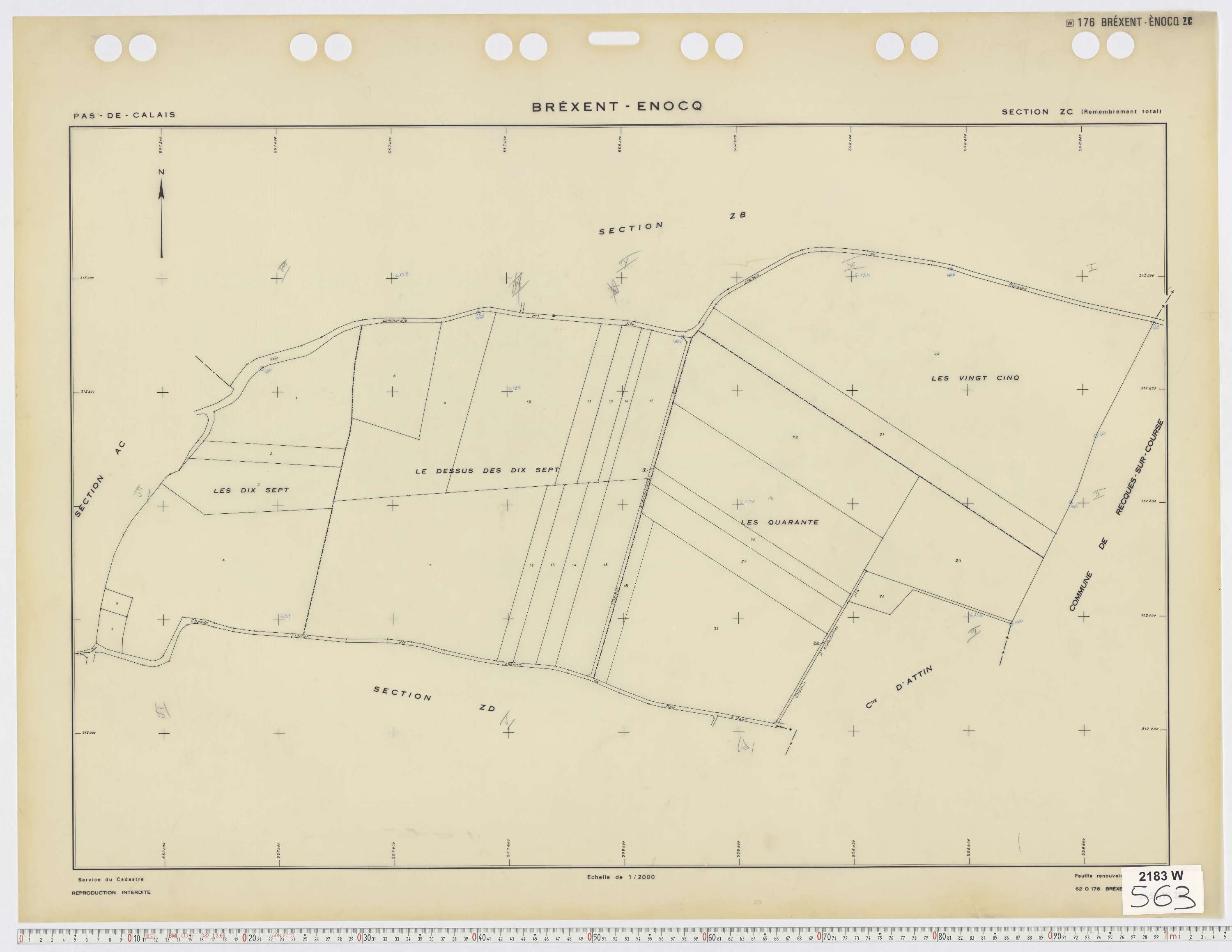 Bréxent-Énocq - Section ZC.