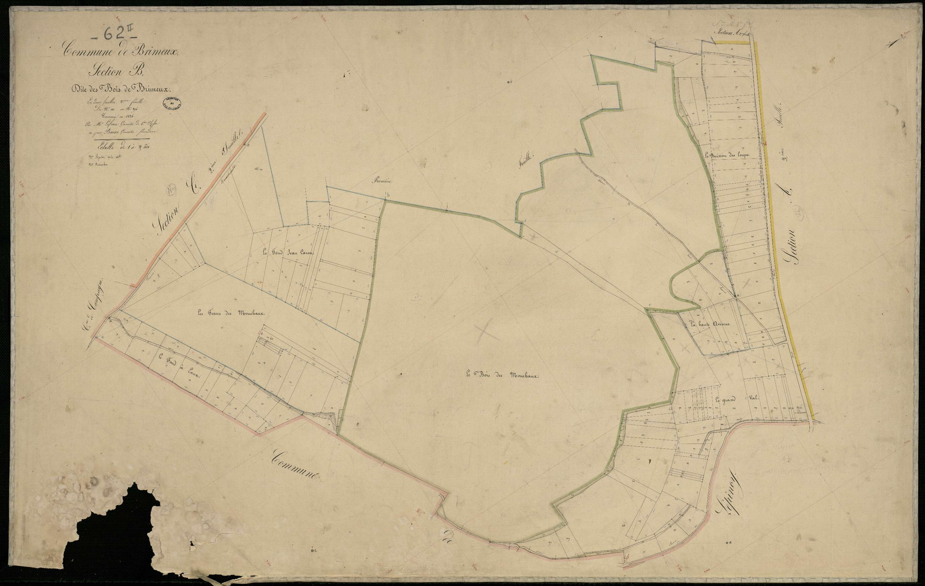 Brimeux - Section B, 2e feuille