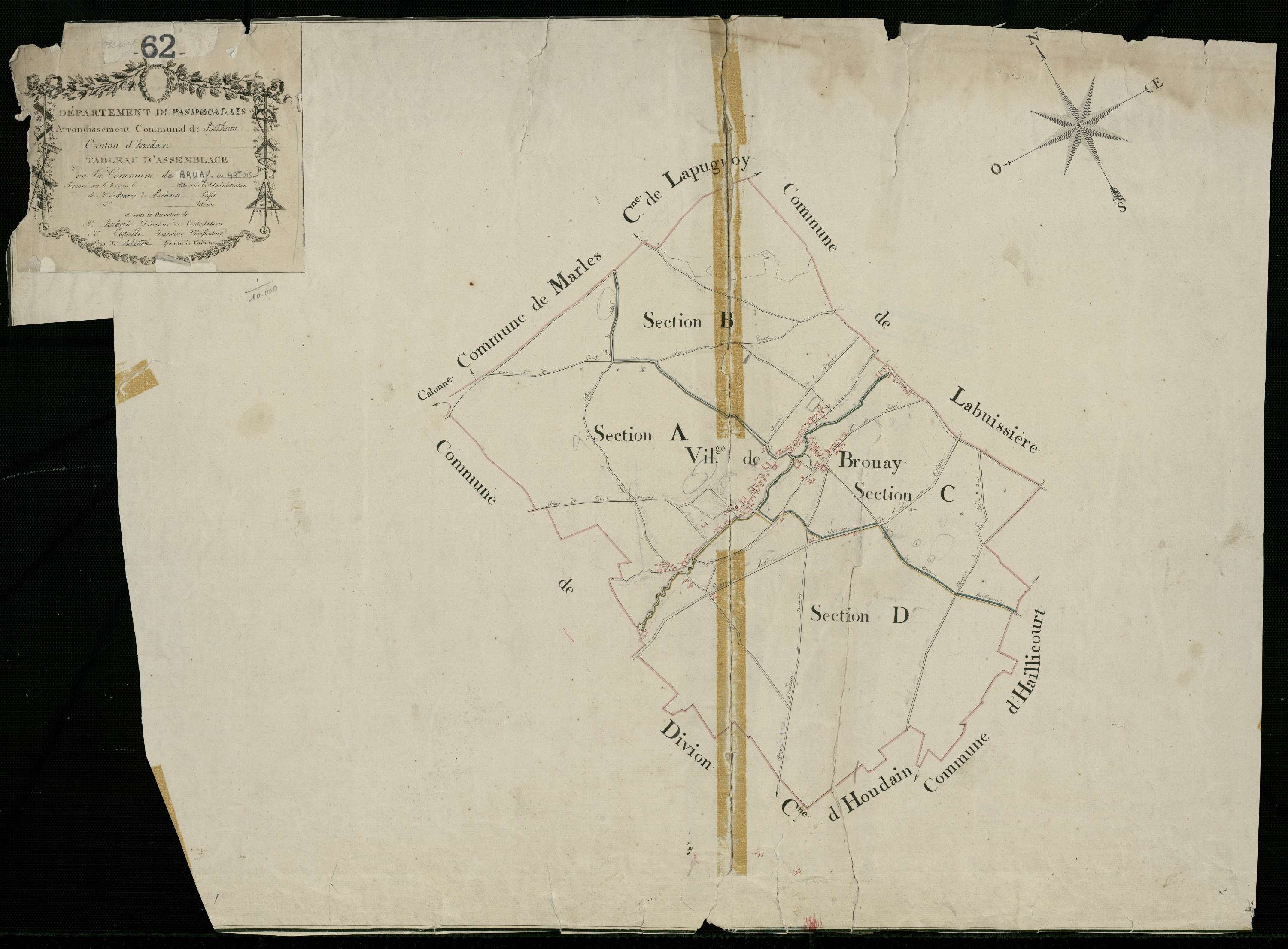 Bruay-la-Buissière - Tableau d'assemblage