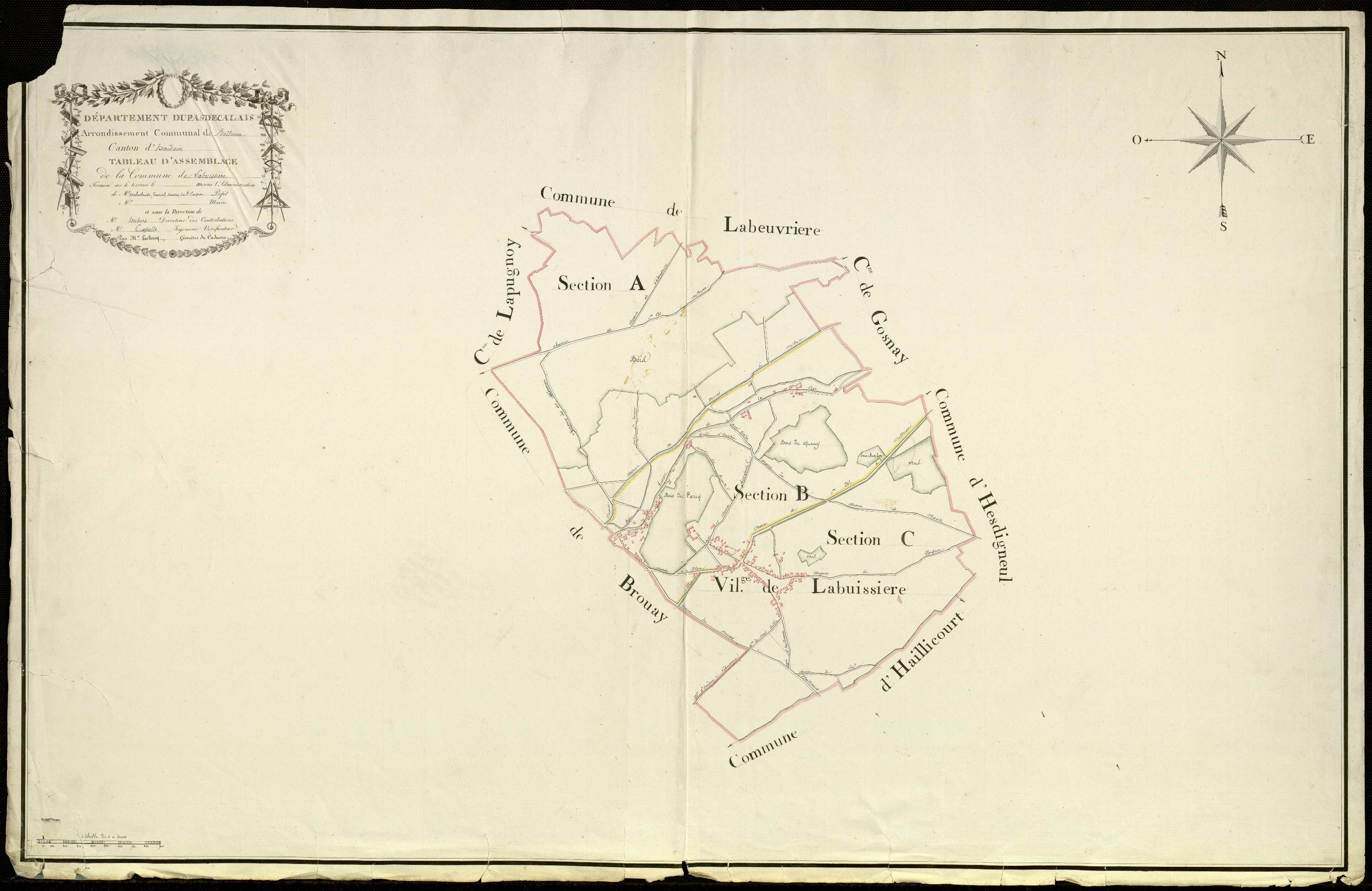 Bruay-la-Buissière - Tableau d'assemblage