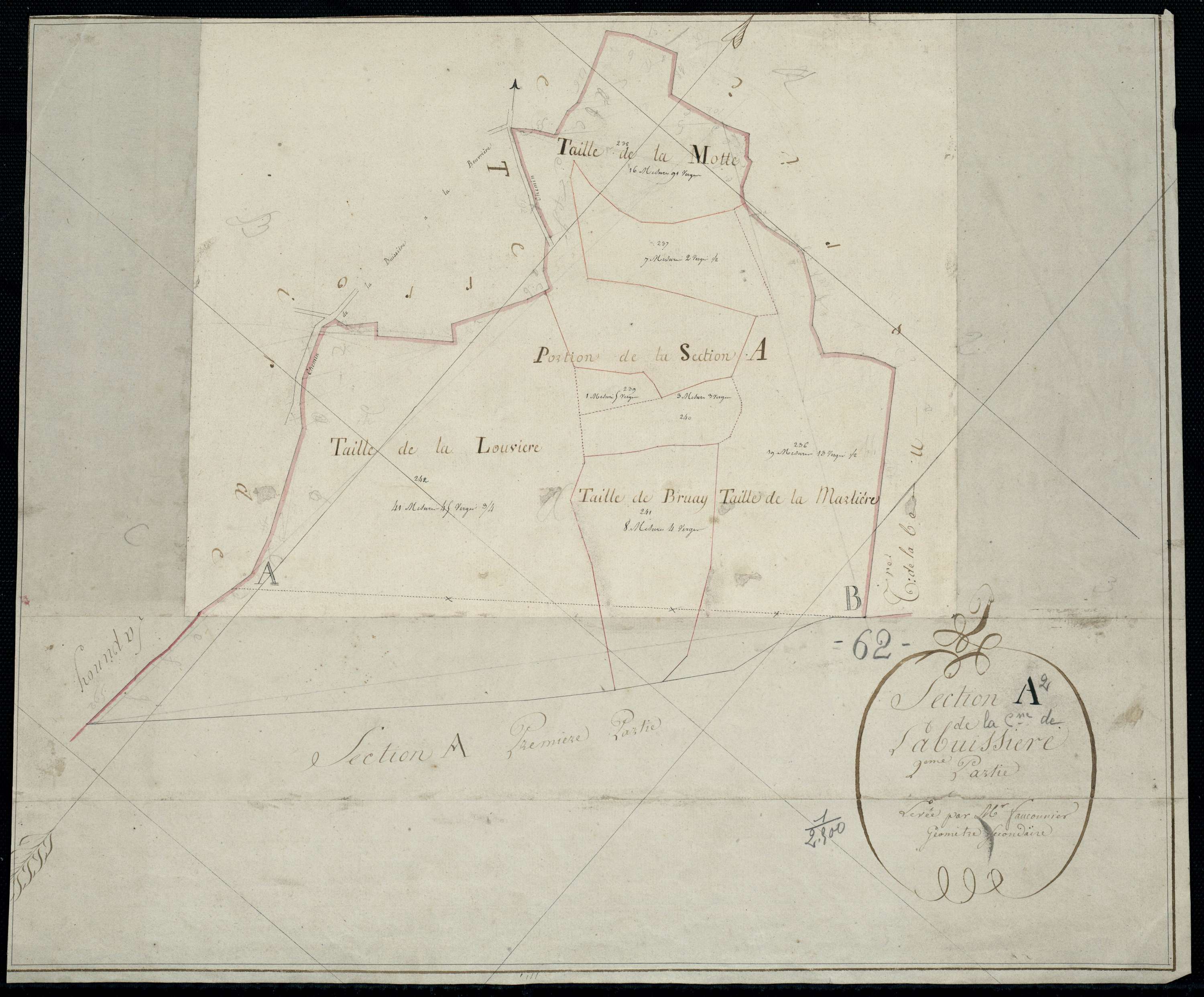 Bruay-la-Buissière - Section A, 2e feuille