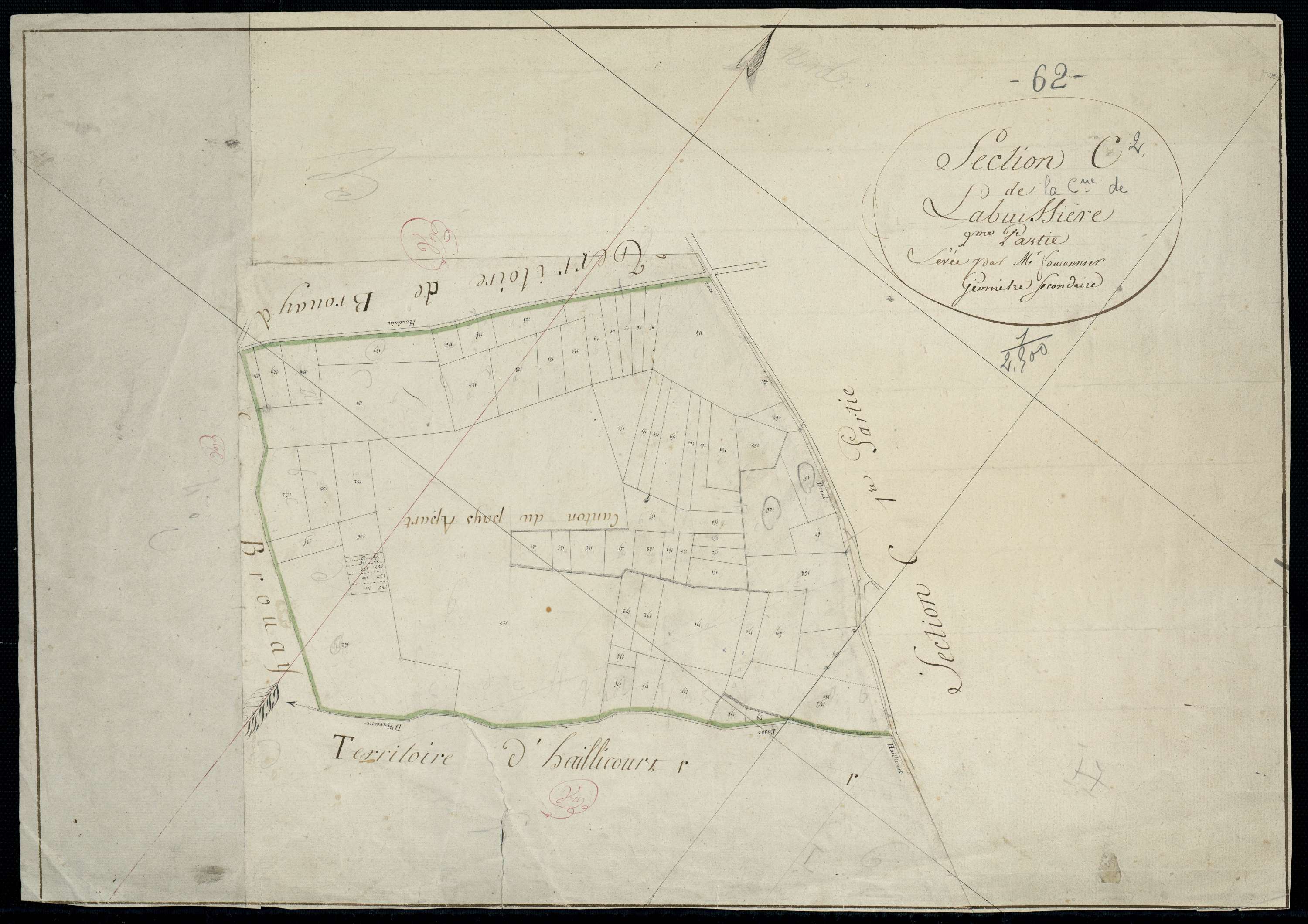 Bruay-la-Buissière - Section C, 2e feuille