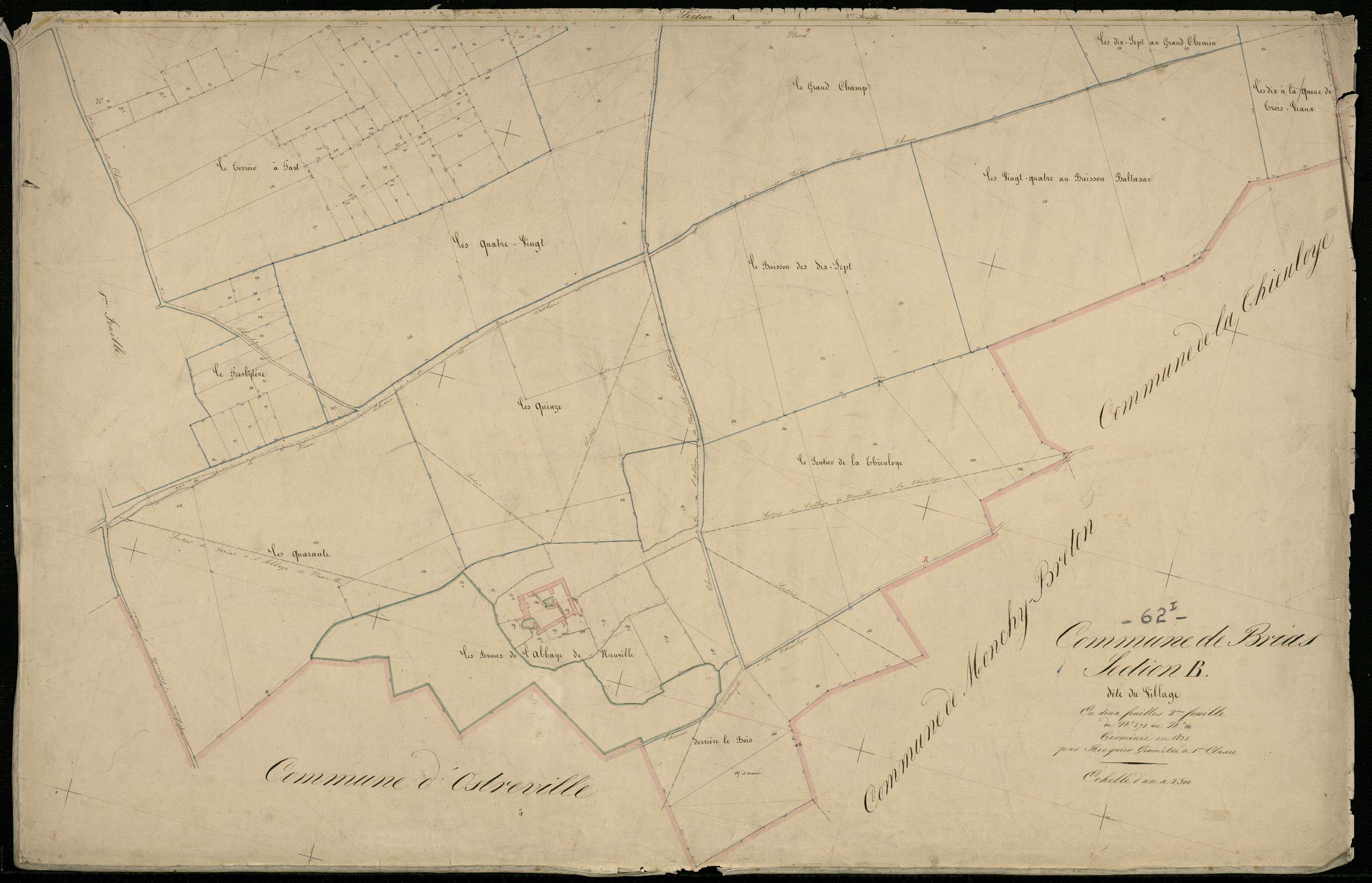 Brias - Section B, 2e feuille