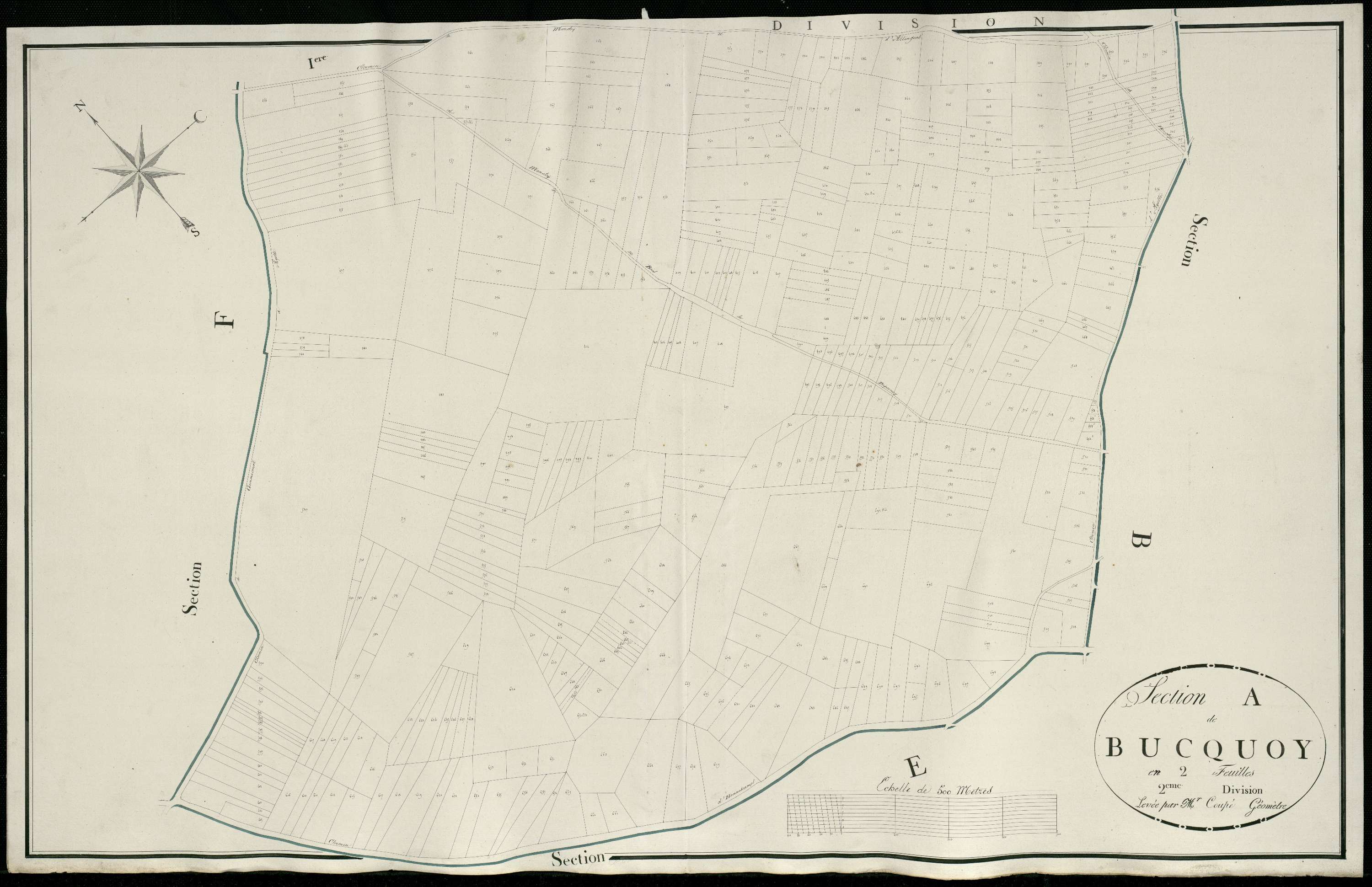 Bucquoy - Section A, 2e feuille