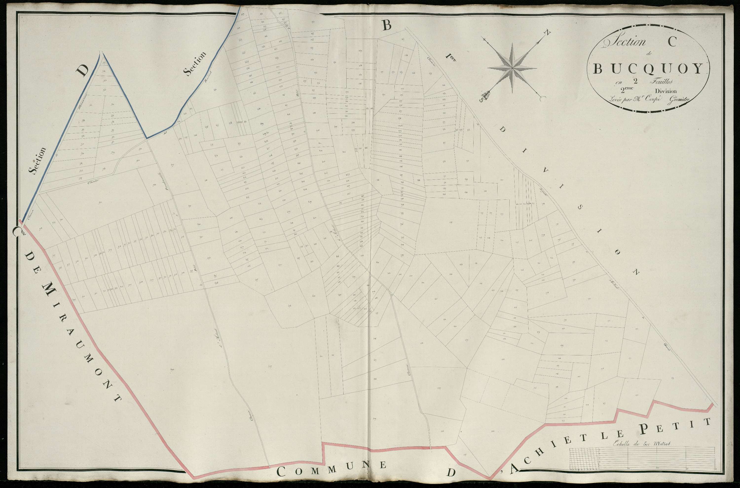 Bucquoy - Section C, 2e feuille
