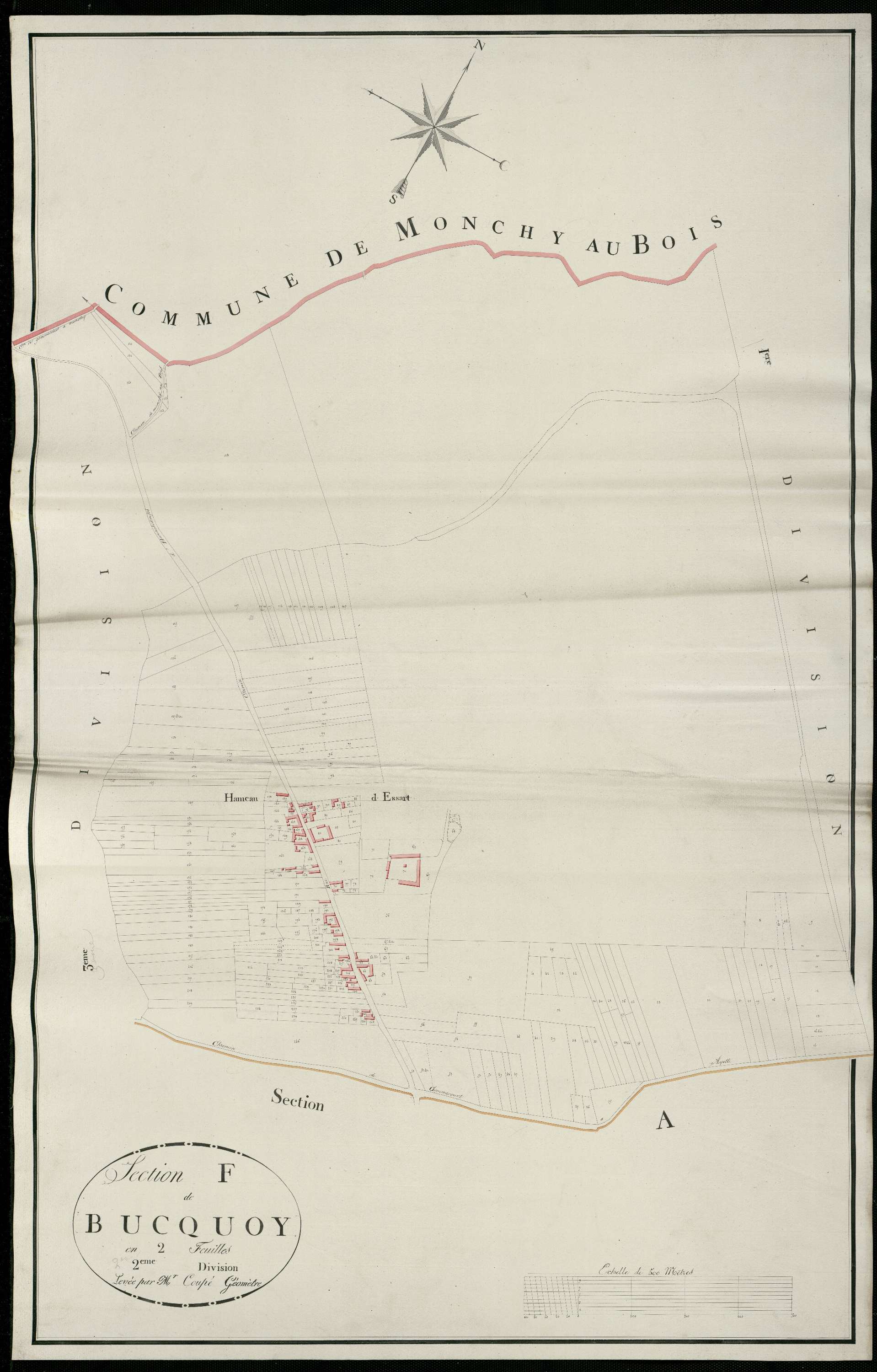 Bucquoy - Section F, 2e feuille
