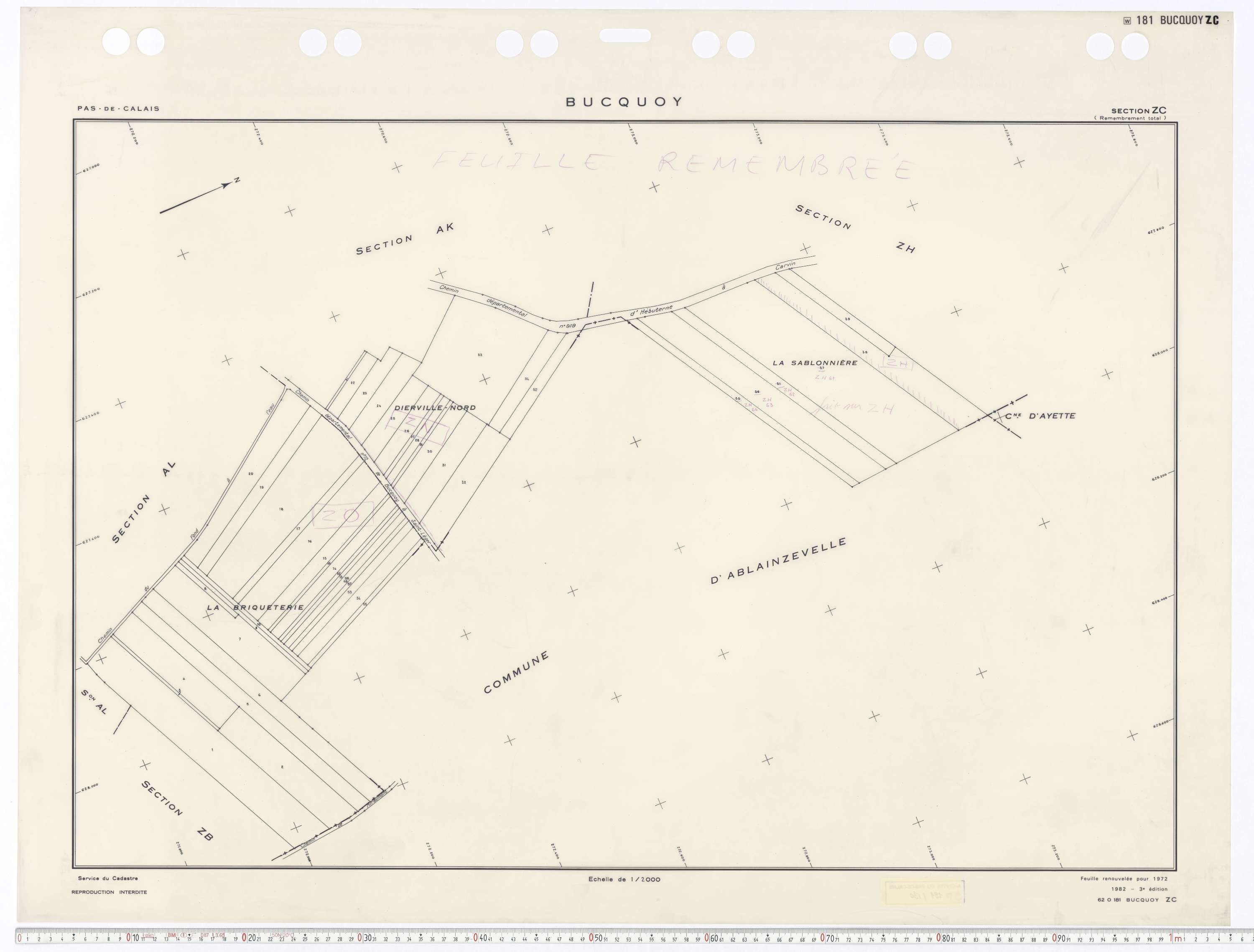 Bucquoy - Section ZC.