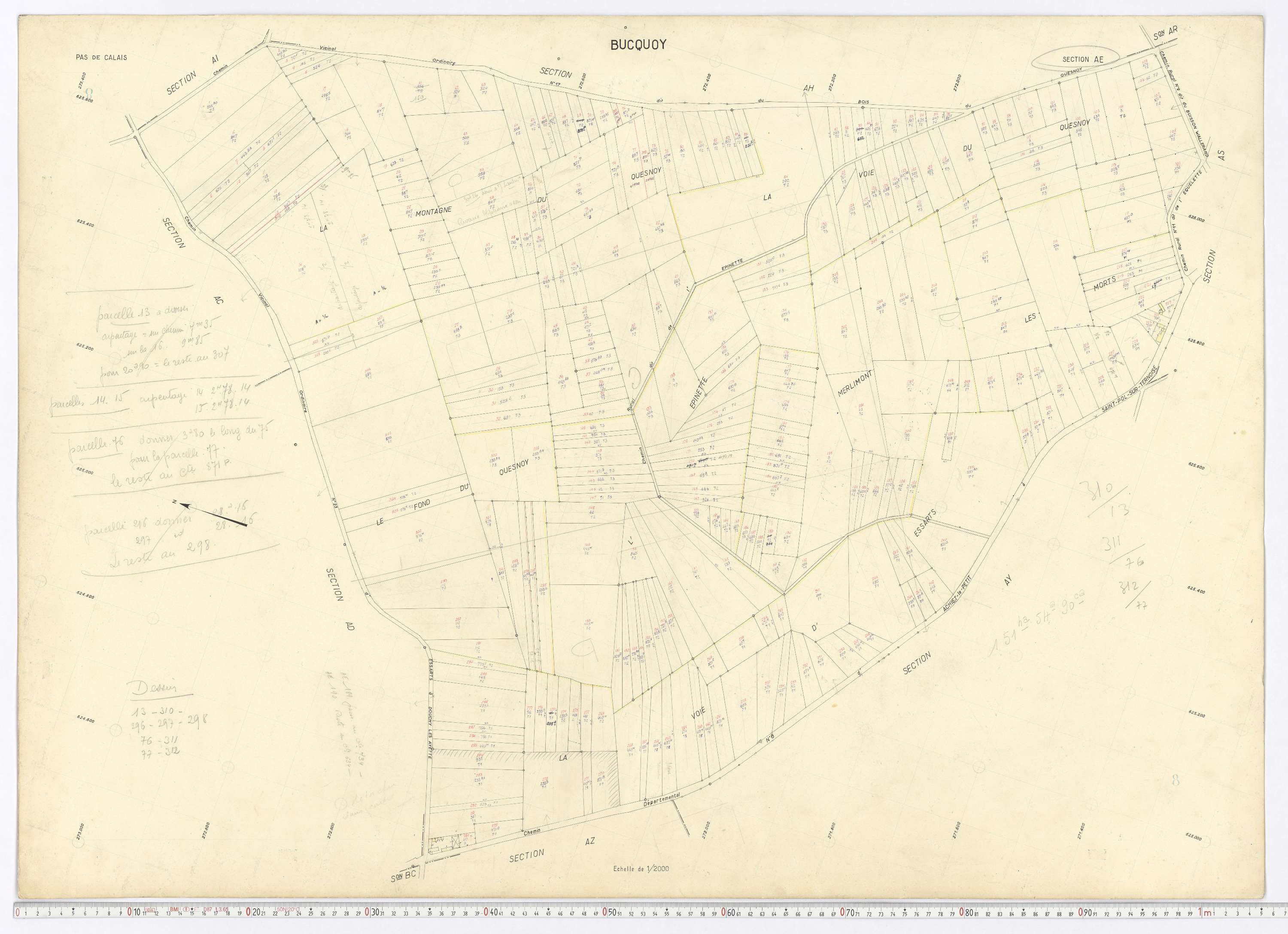 Bucquoy - Section AE.