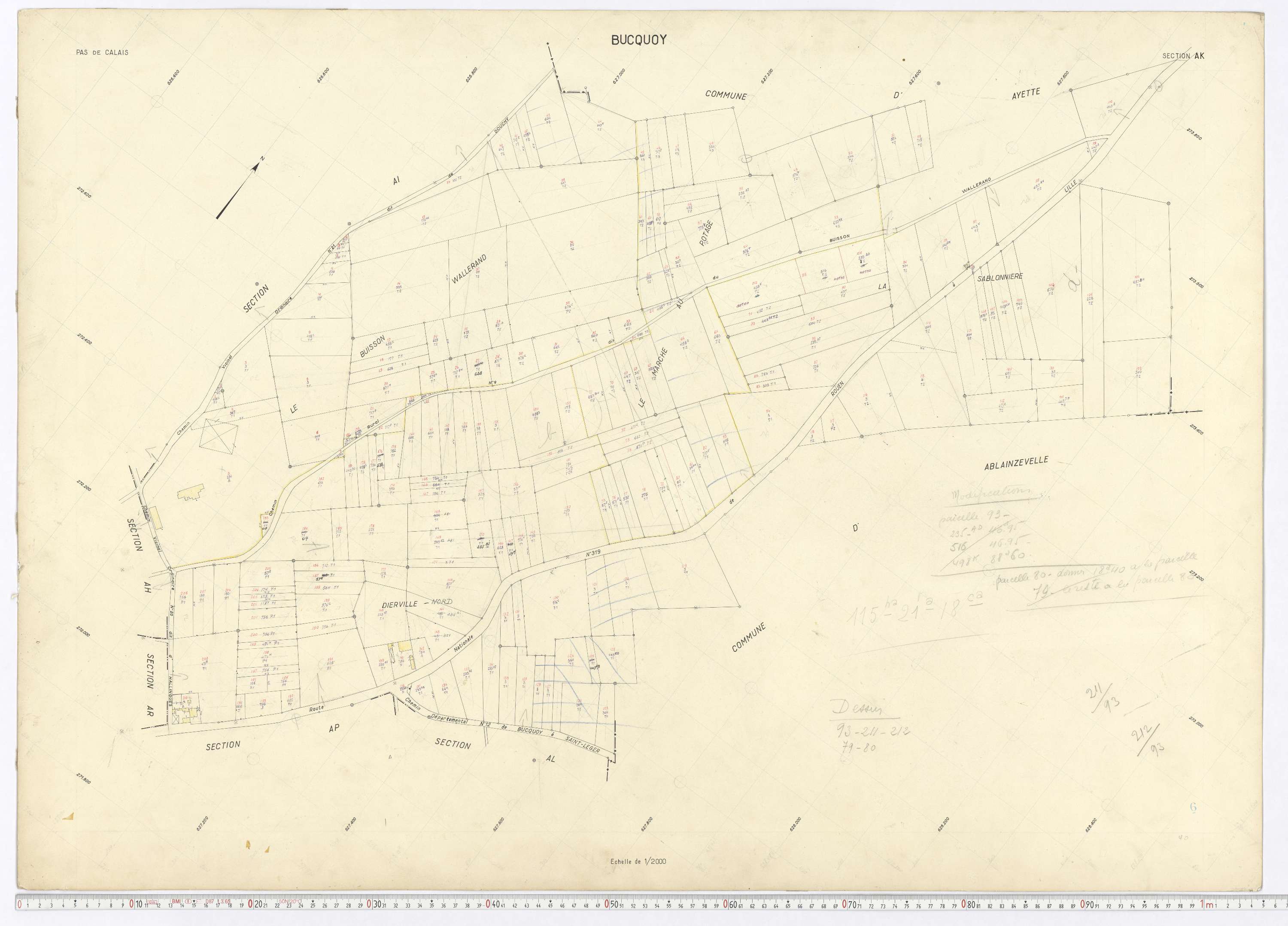 Bucquoy - Section AK.