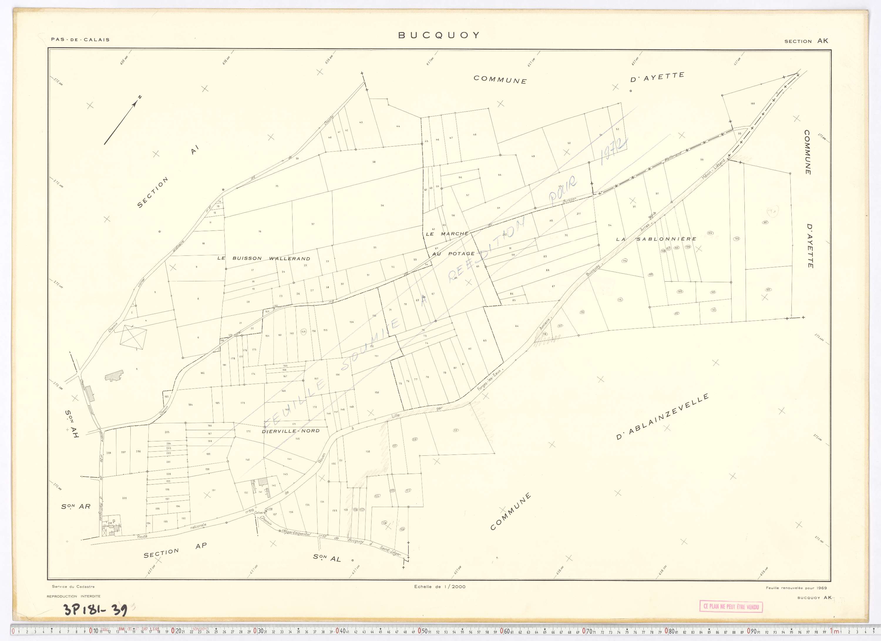 Bucquoy - Section AK.