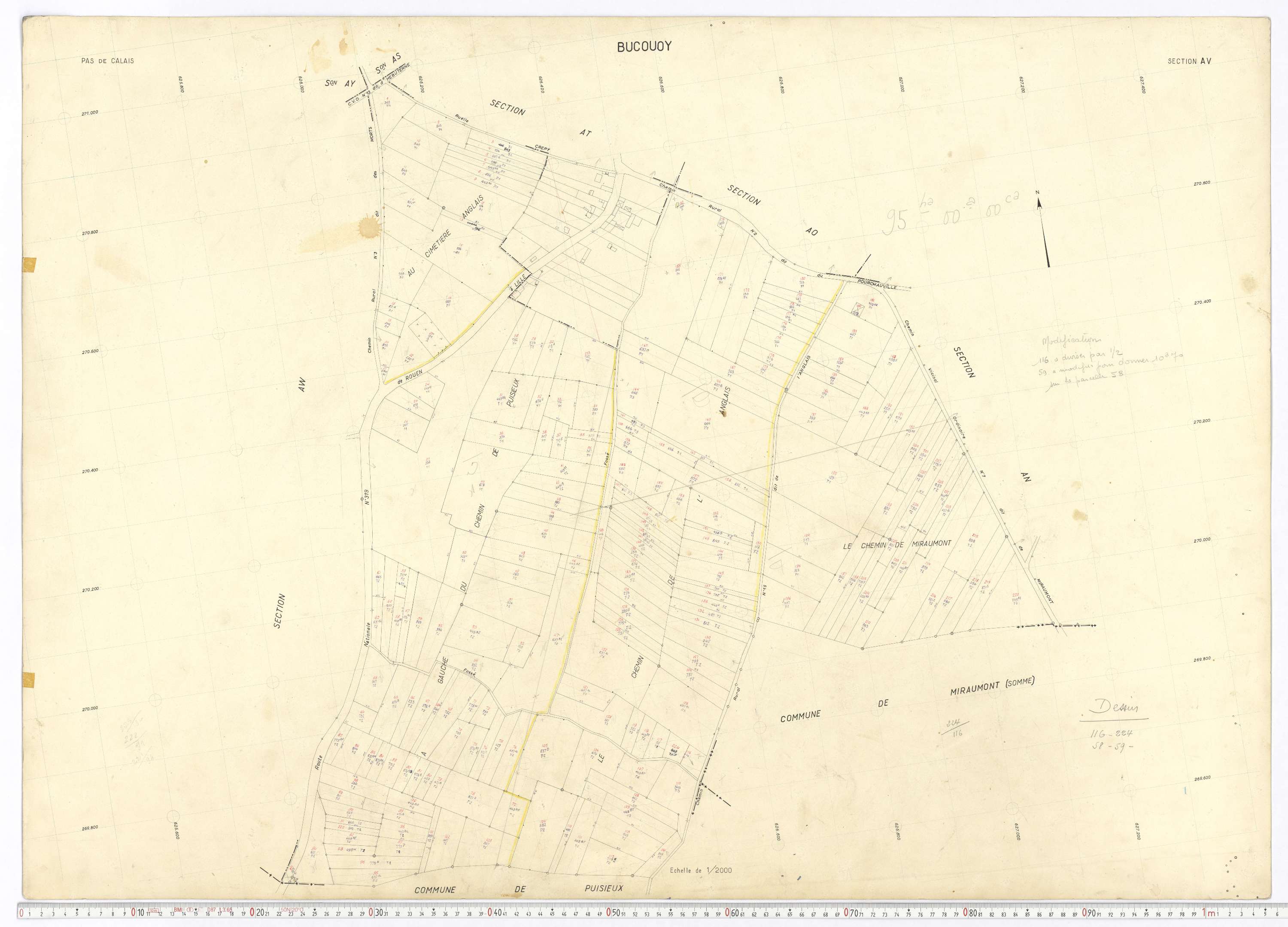 Bucquoy - Section AV.
