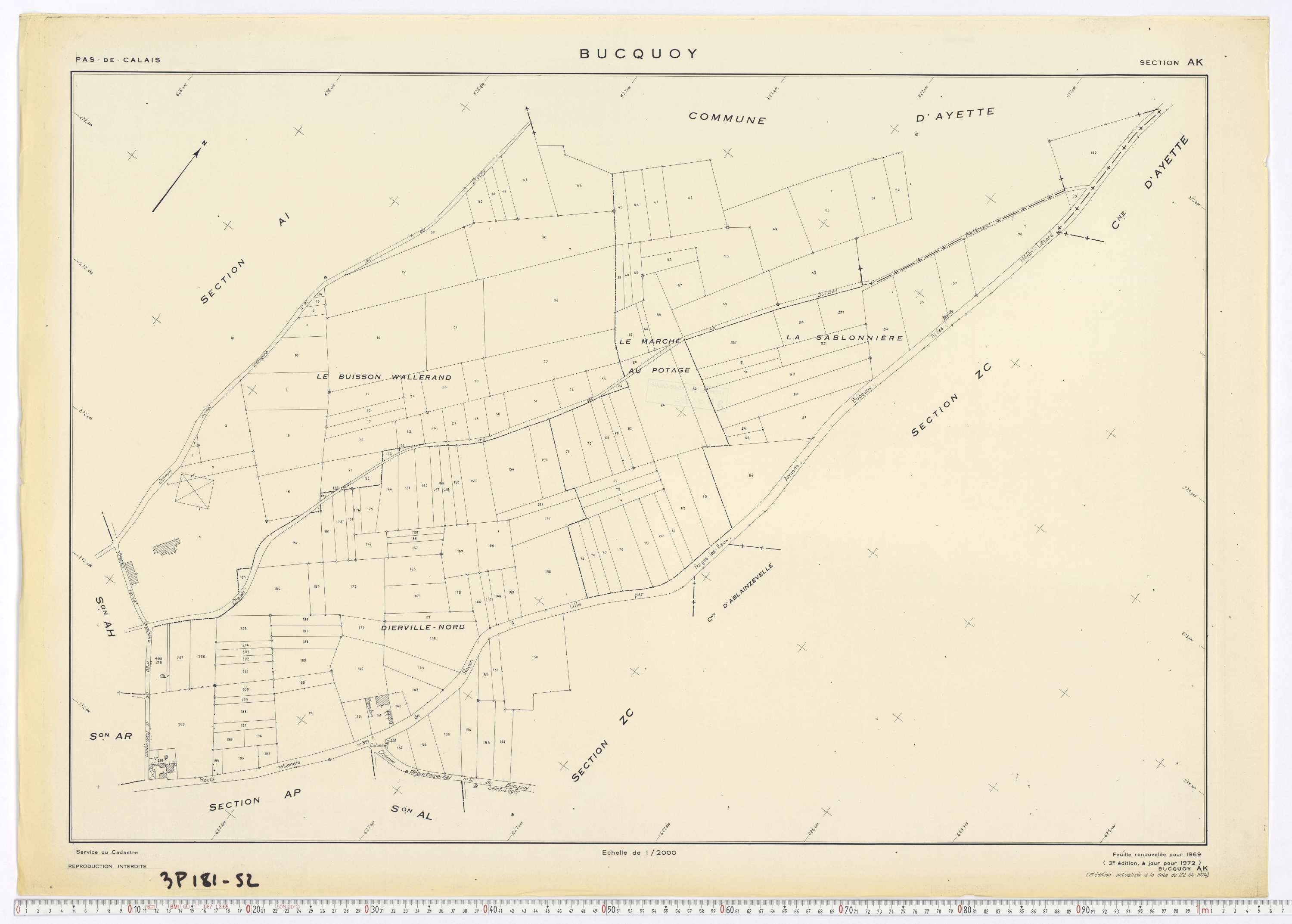Bucquoy - Section AK.