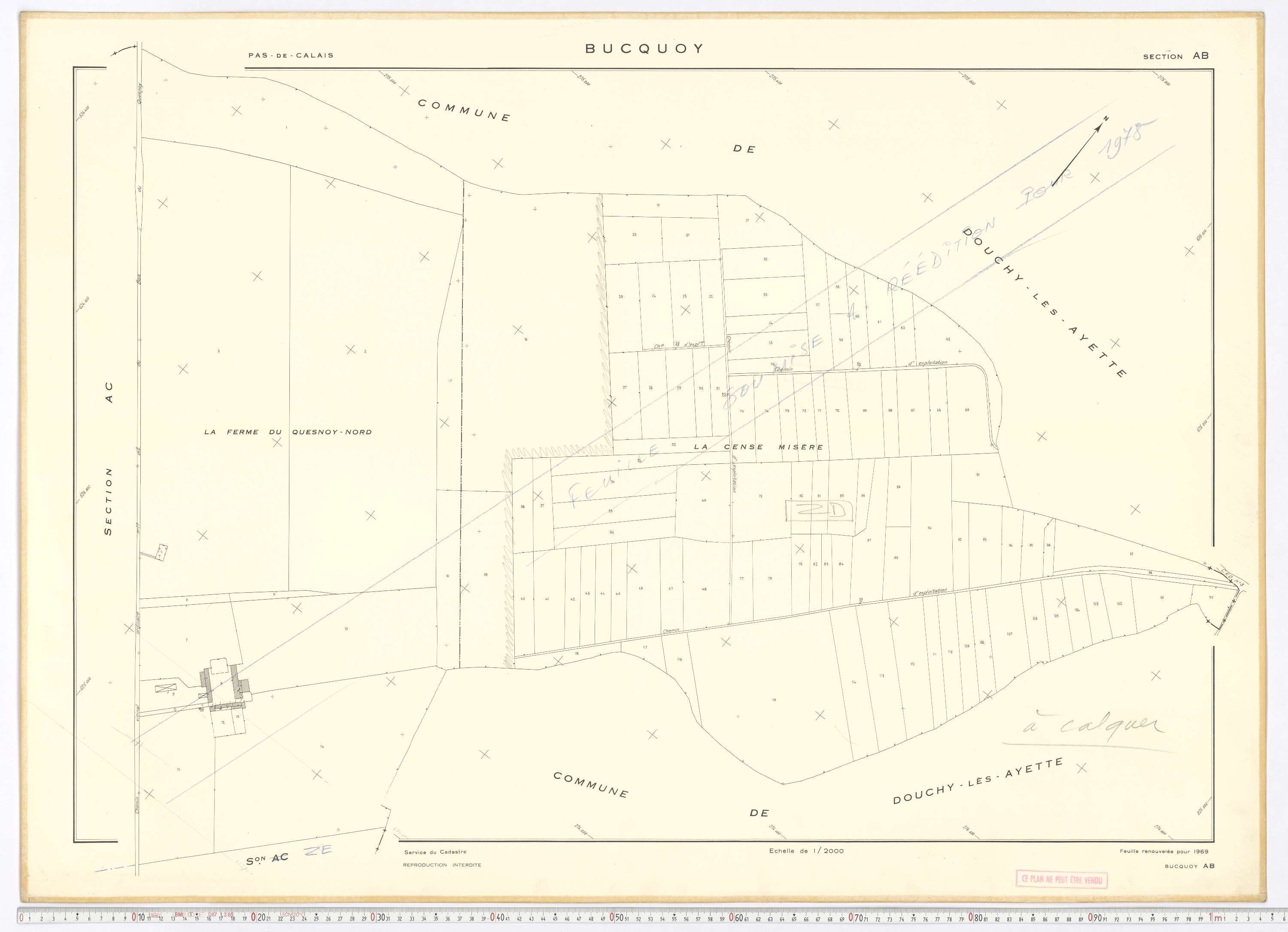 Bucquoy - Section AB.