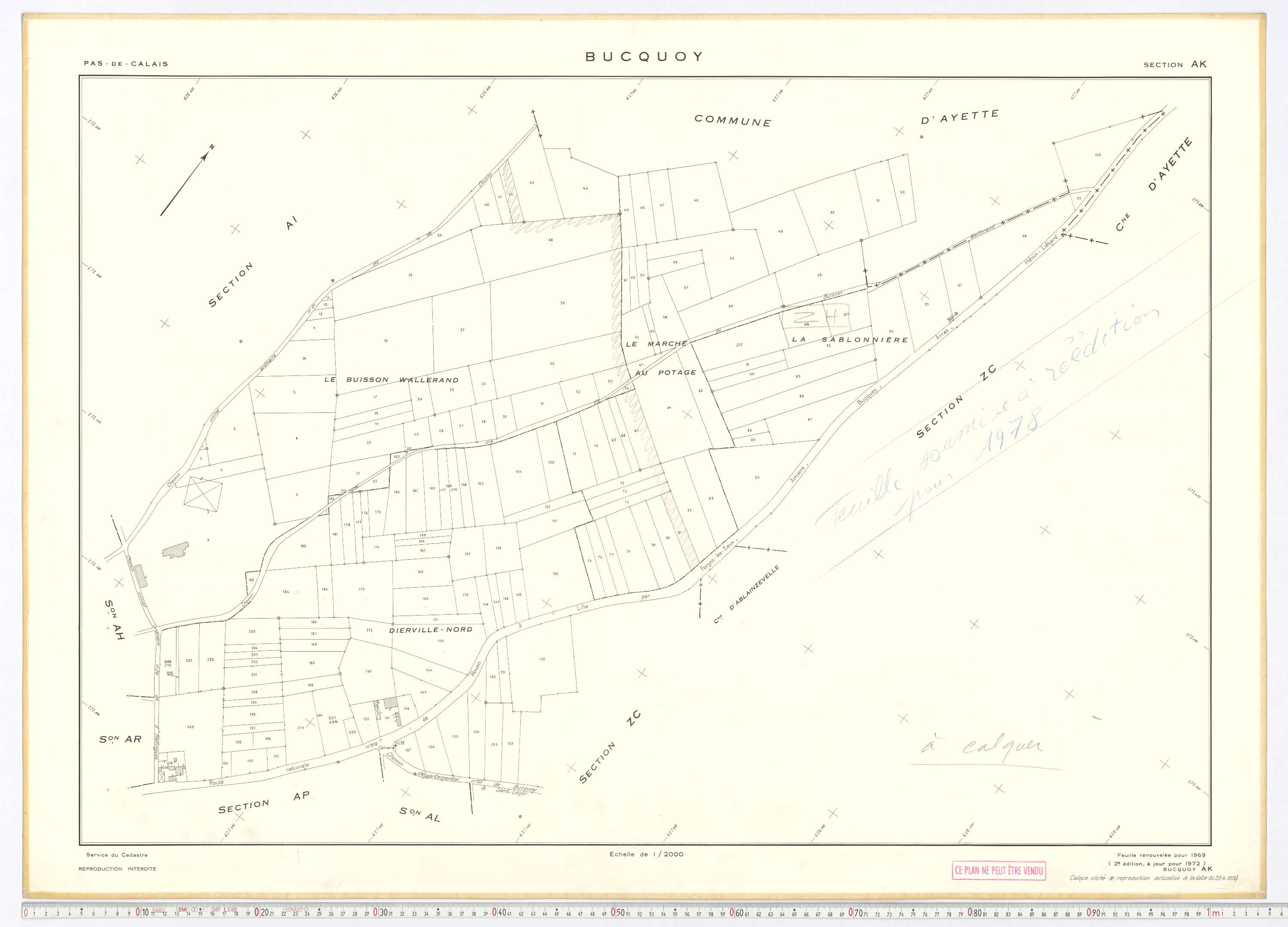 Bucquoy - Section AK.