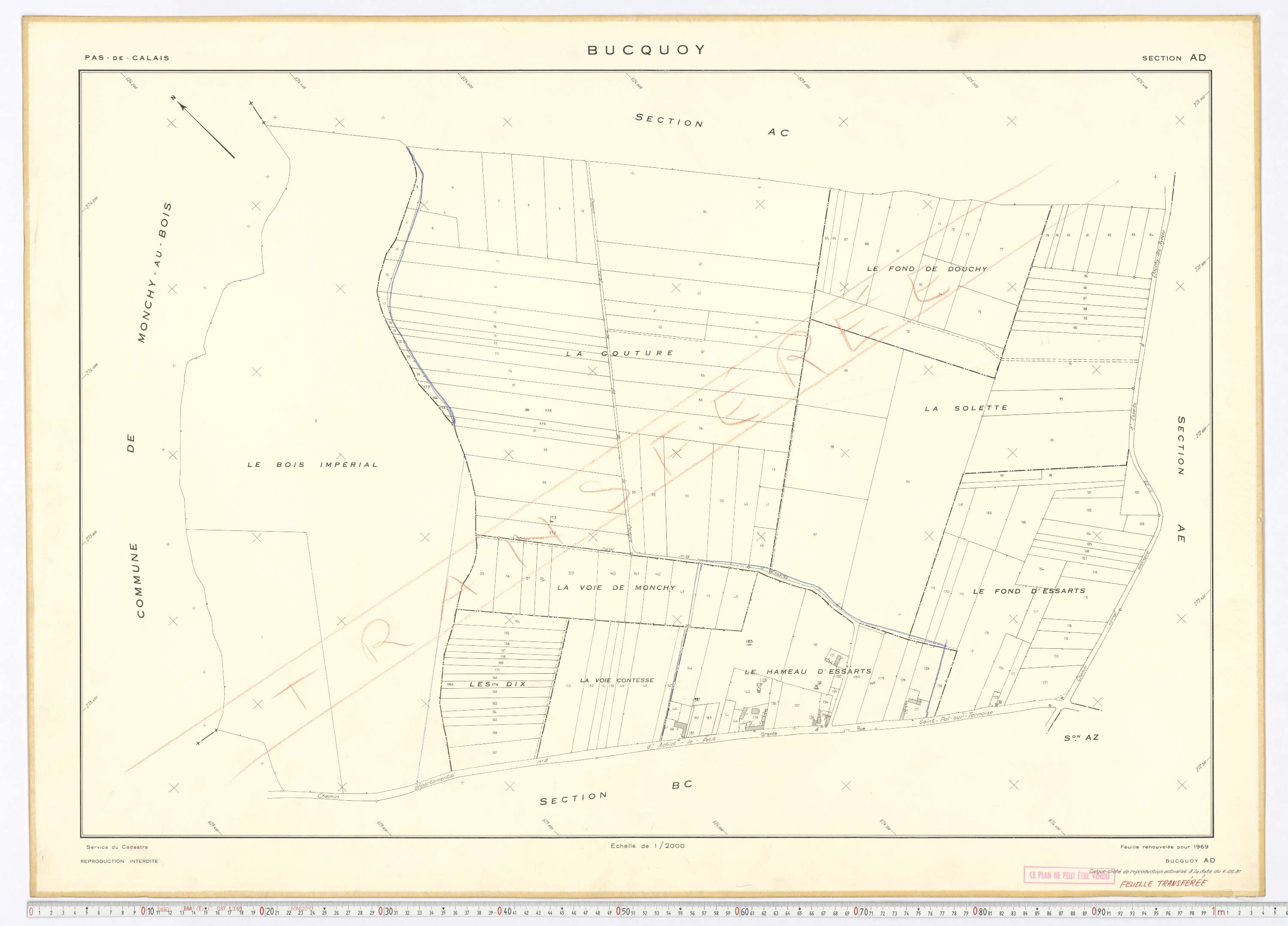 Bucquoy - Section AD.
