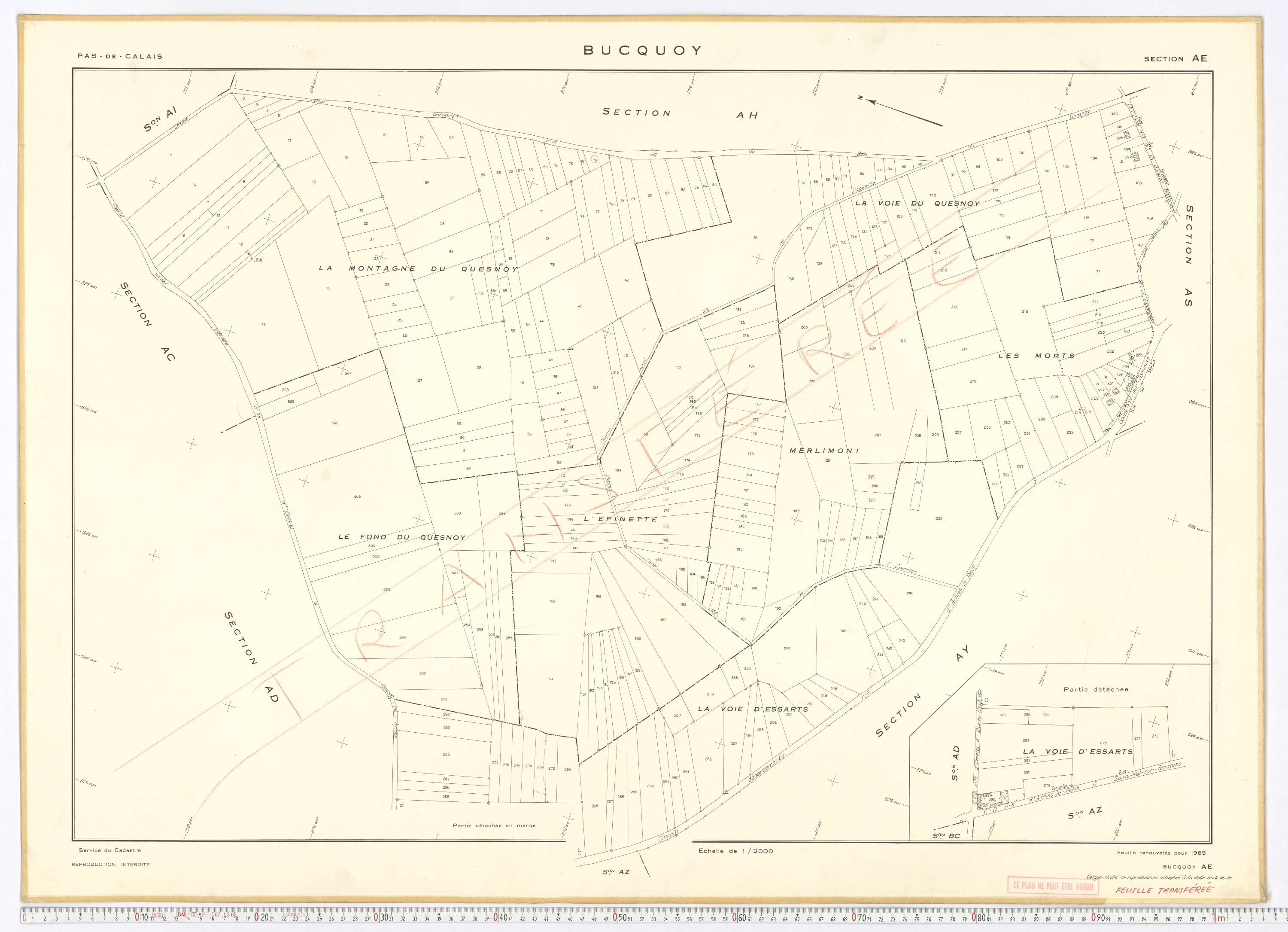 Bucquoy - Section AE.