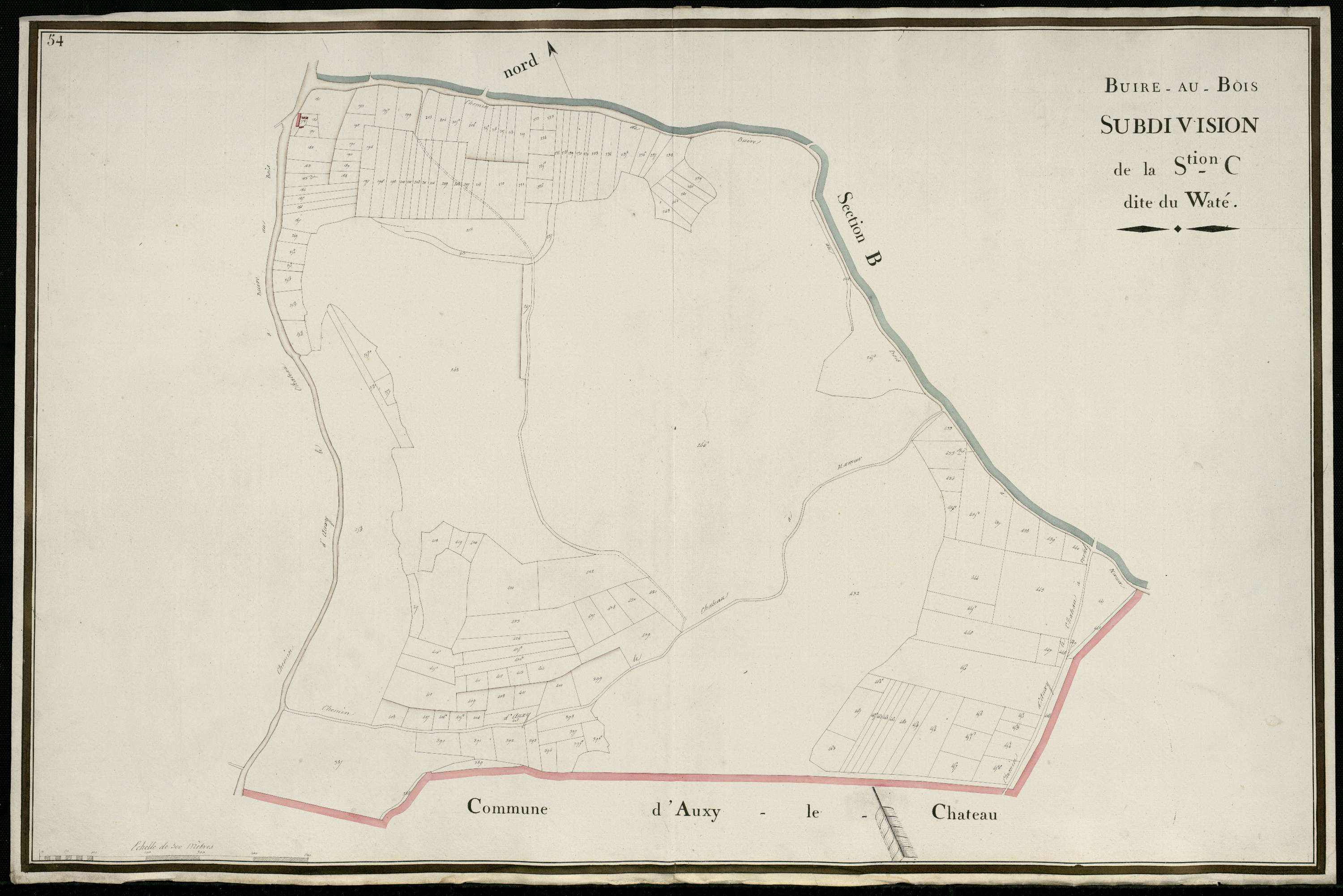 Buire-au-Bois - Section C, 2e feuille