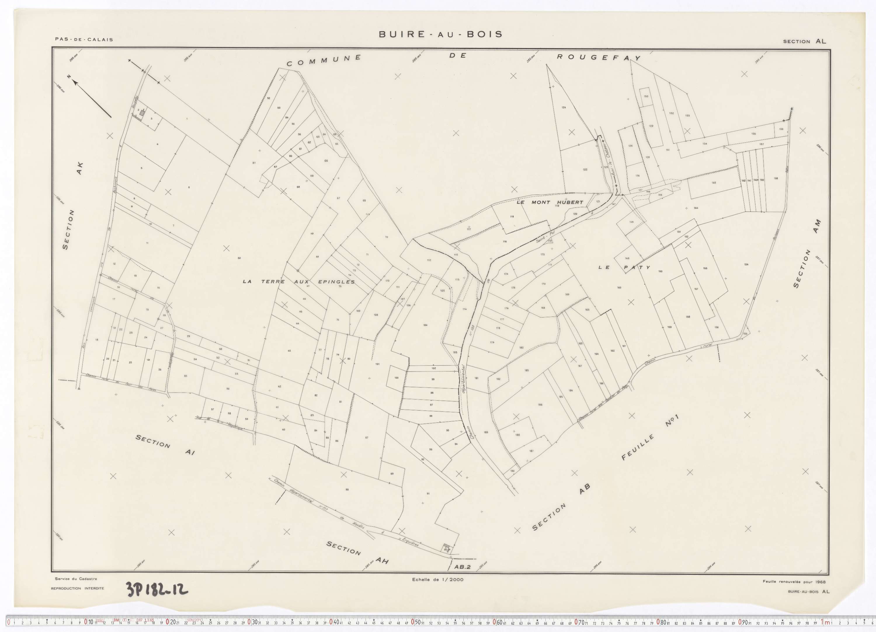 Buire-au-Bois - Section AL.