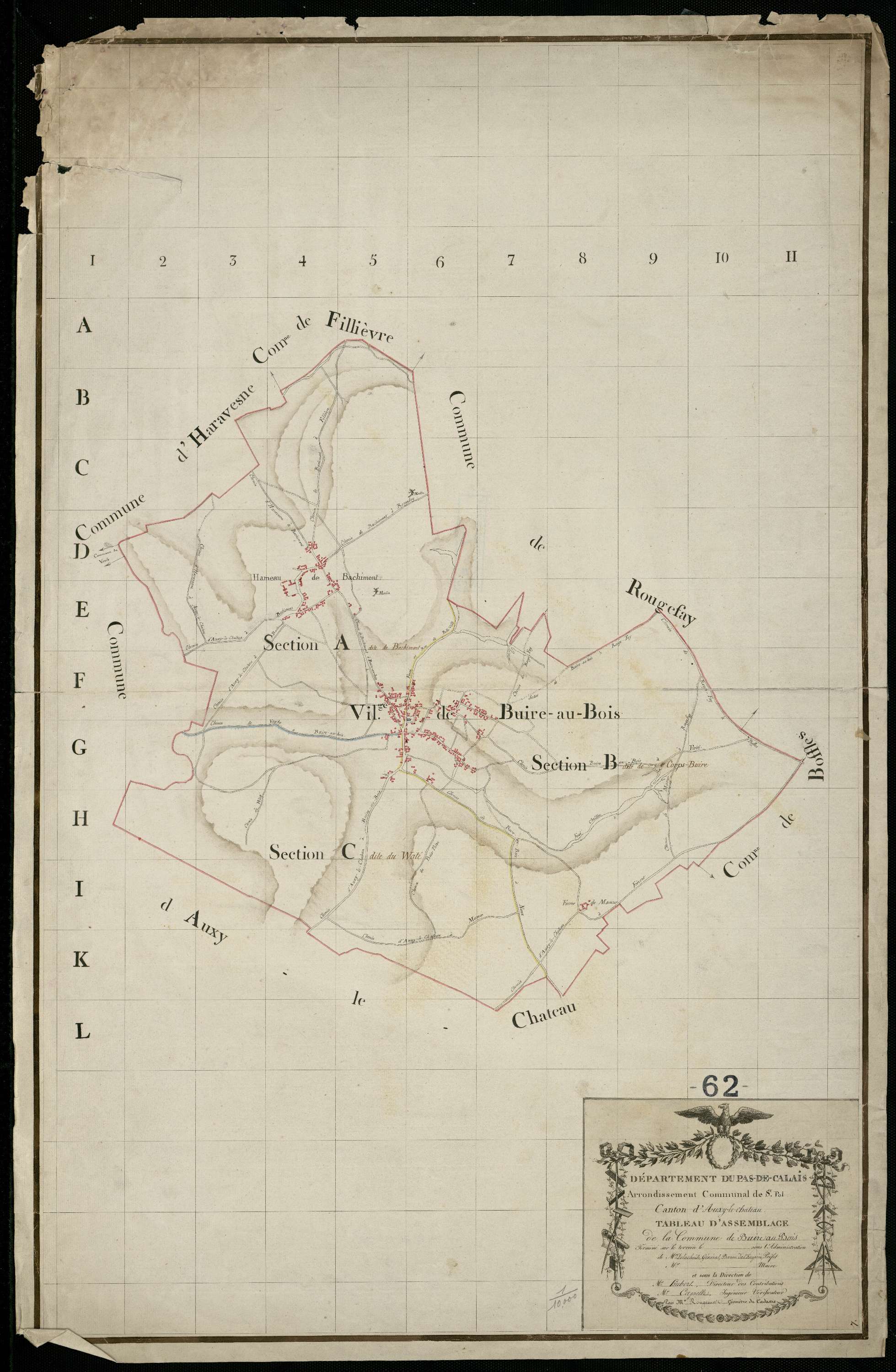 Buire-au-Bois - Tableau d'assemblage