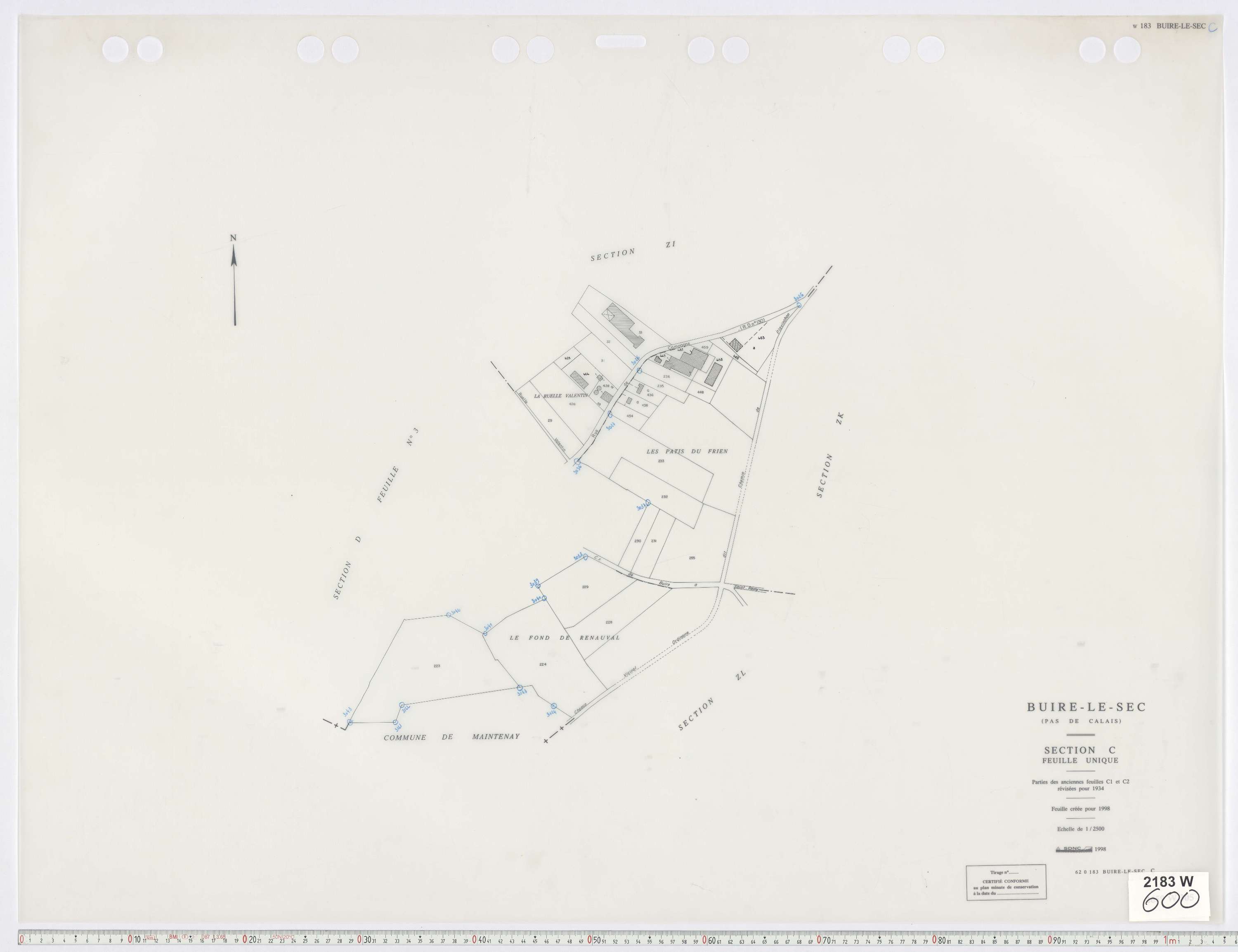 Buire-le-Sec - Section C.