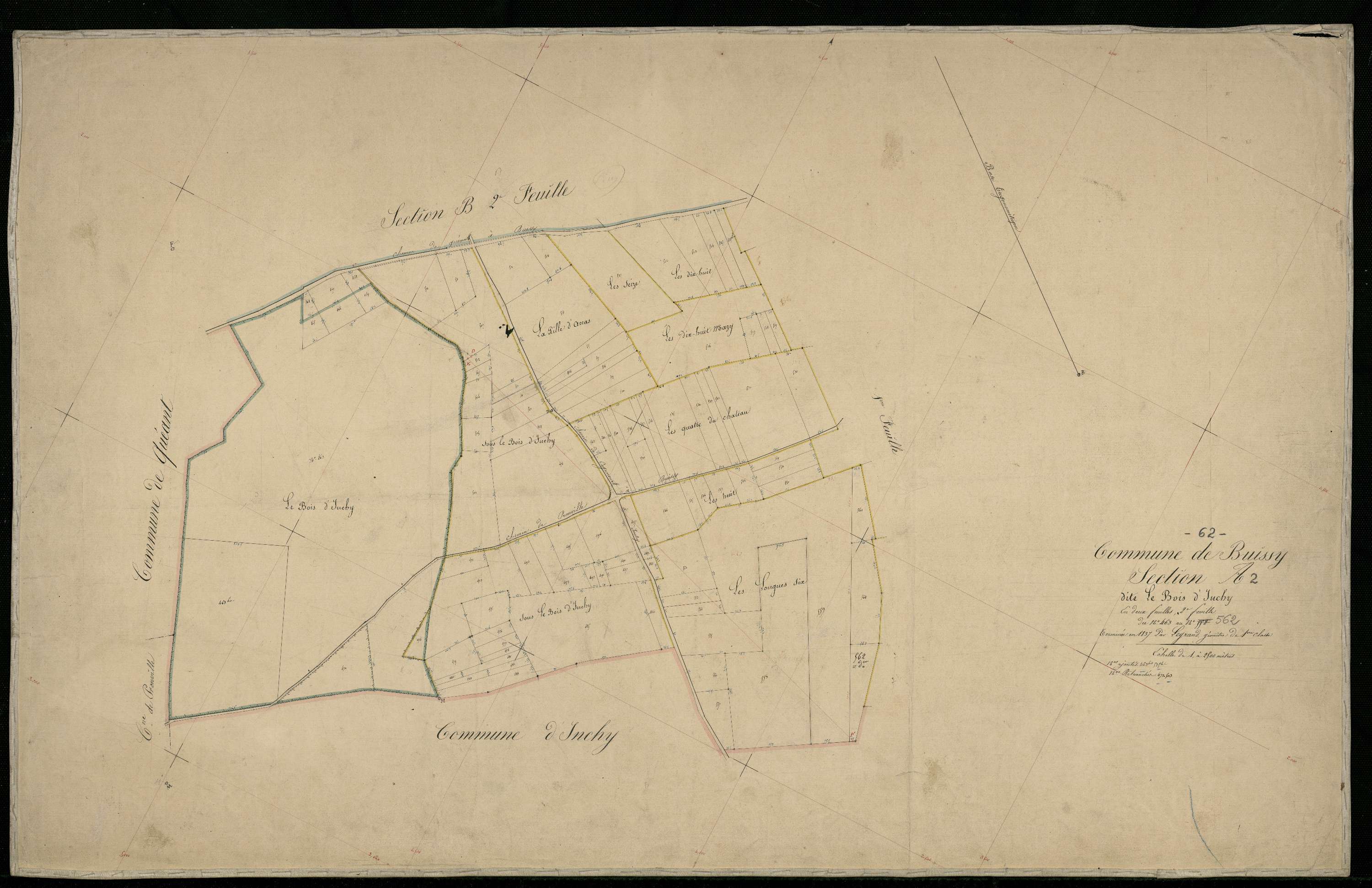 Buissy - Section A, 2e feuille
