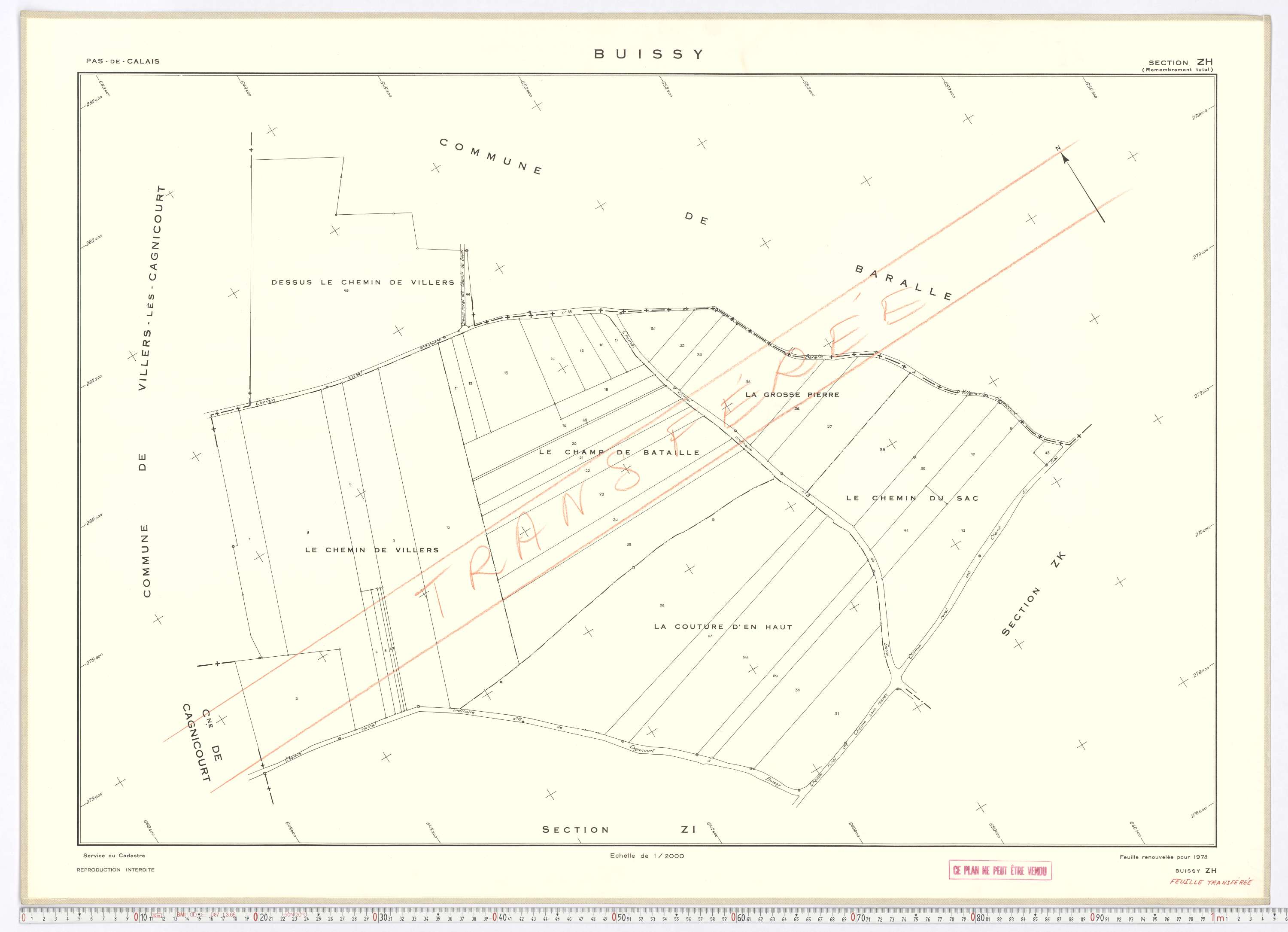 Buissy - Section ZH.