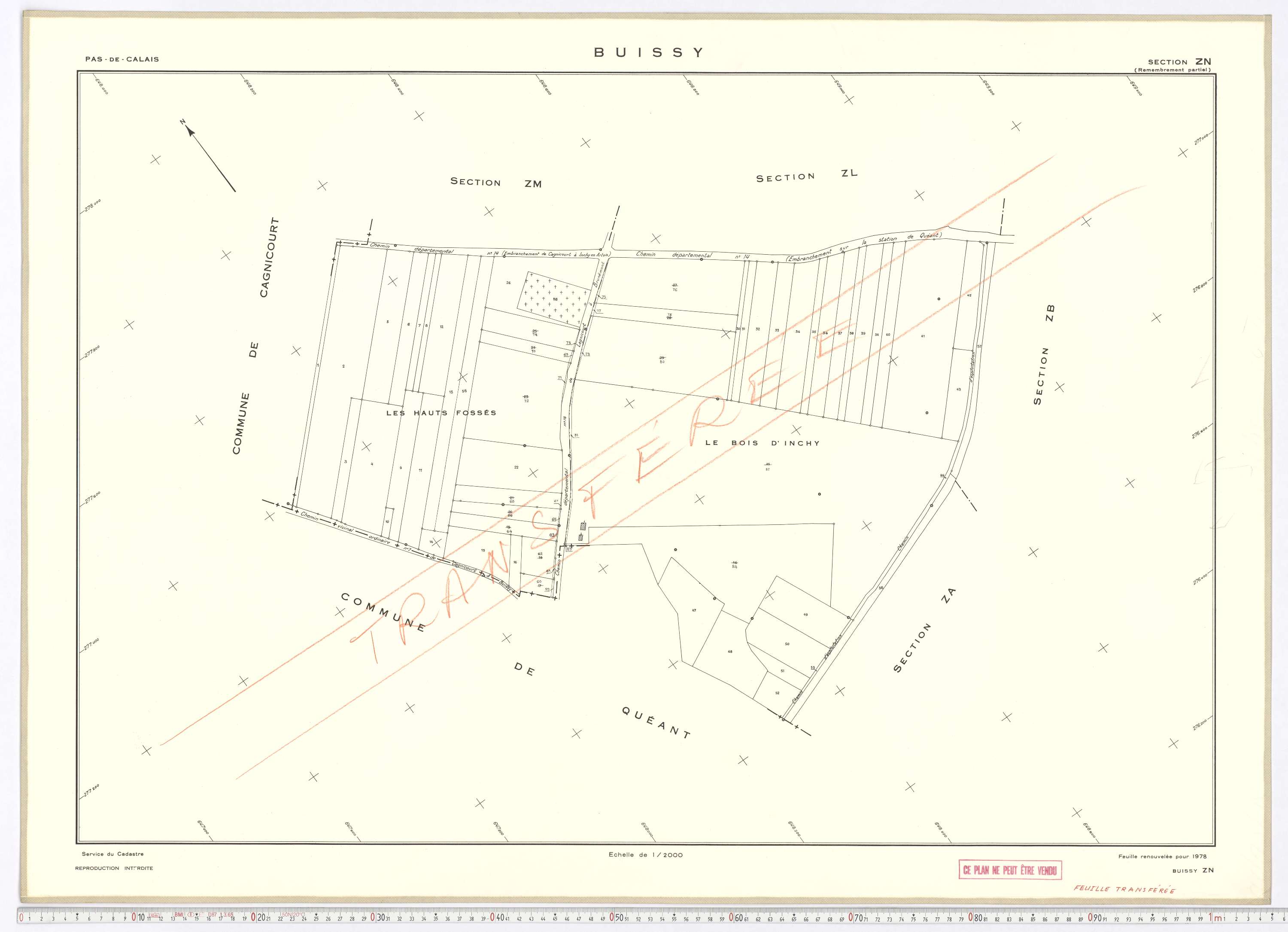 Buissy - Section ZN.