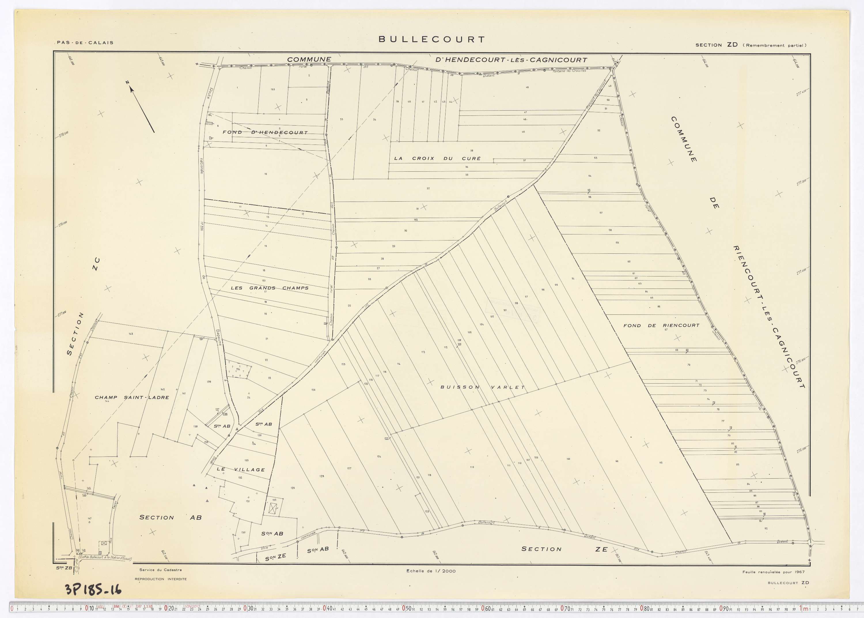 Bullecourt - Section ZD.